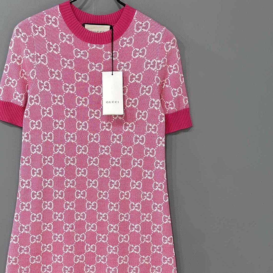 Gucci Gucci Pink T-Shirt XXS Women Size XXS / US 00 / IT 34 - 2 Thumbnail
