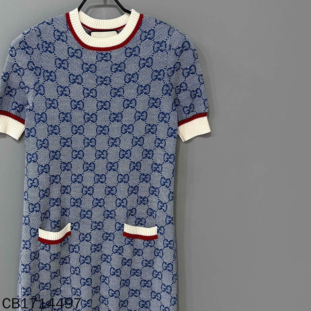 Gucci Gucci Blue T-Shirt S Women Size S / US 4 / IT 40 - 2 Thumbnail