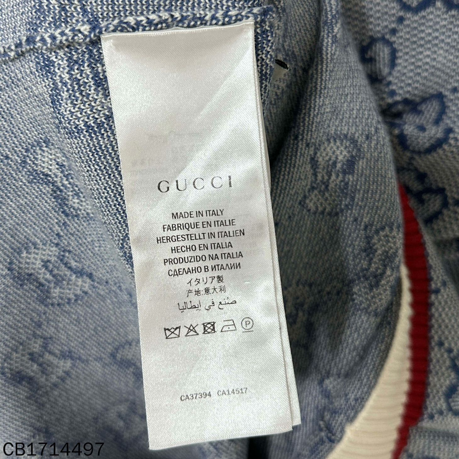 Gucci Gucci Blue T-Shirt XXS Women Size XXS / US 00 / IT 34 - 4 Thumbnail