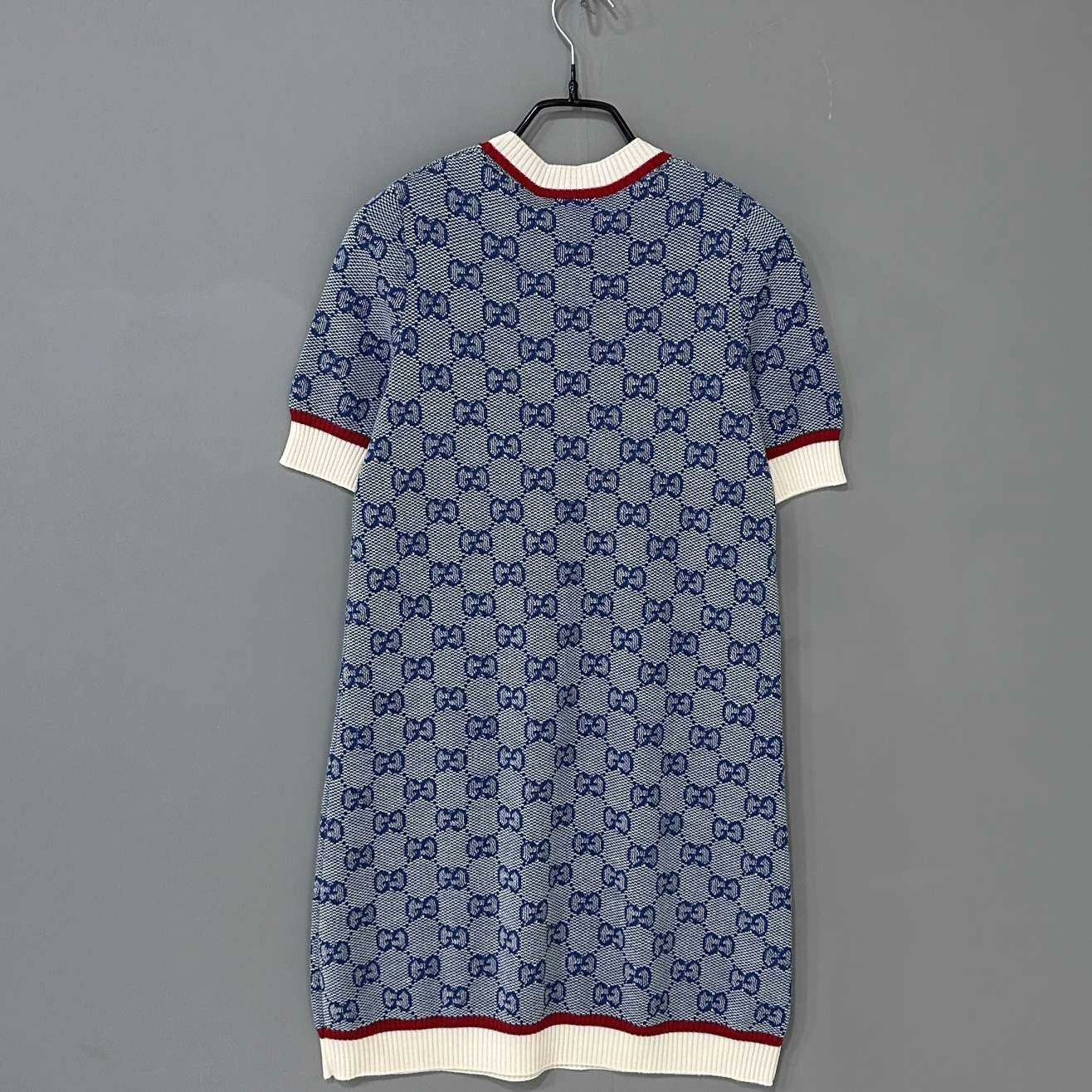 Gucci Gucci Knit Blue T-Shirt XXS Women Size XXS / US 00 / IT 34 - 3 Thumbnail