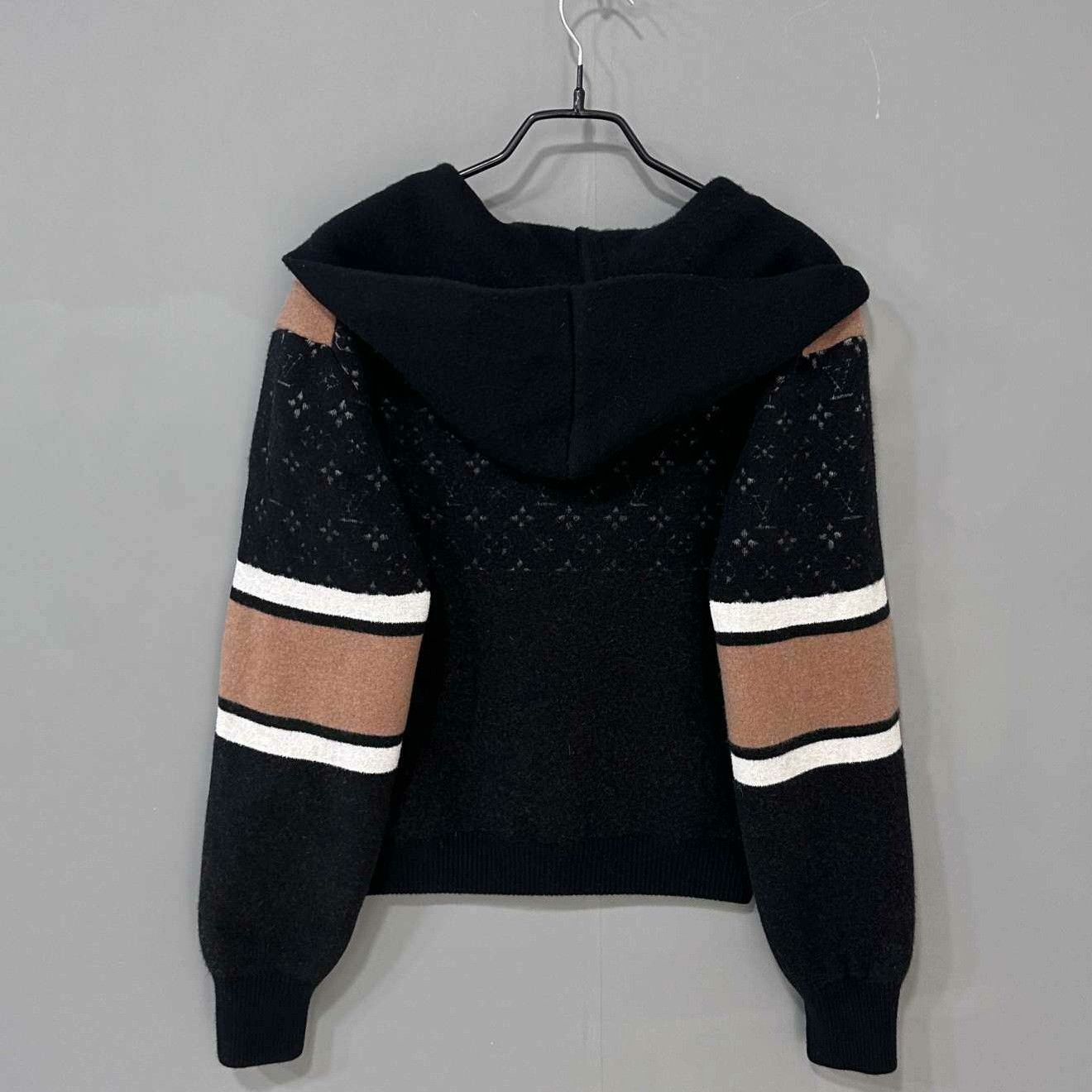 Louis Vuitton Louis Vuitton Retro Wool Black Jacket S Women Size S / US 4 / IT 40 - 3 Thumbnail