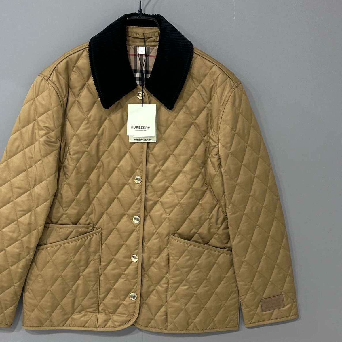 Burberry Burberry Cotton Yellow Heavy Coat s Men Size US S / EU 44-46 / 1 - 2 Thumbnail