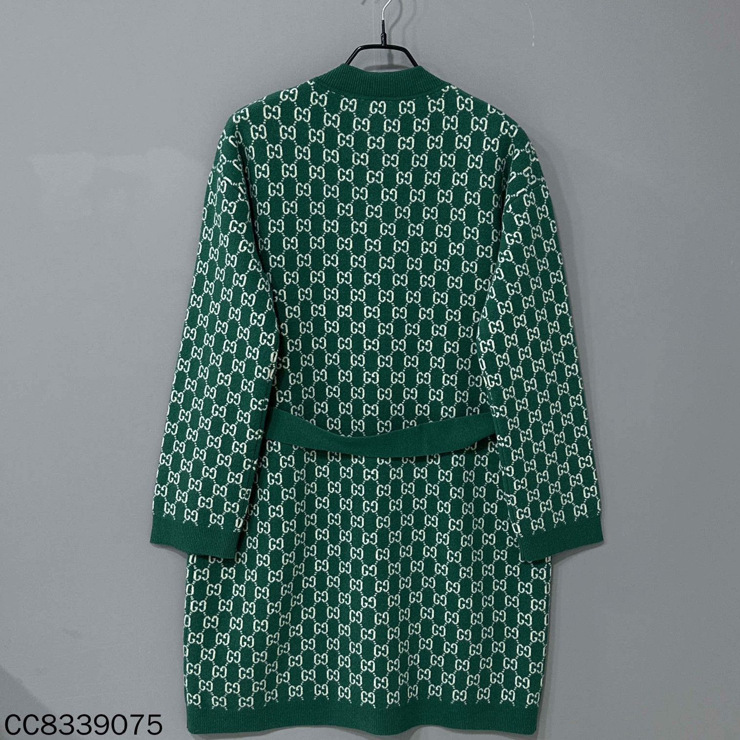 Gucci Gucci Wool Green Coat XS Women Size XS / US 0-2 / IT 36-38 - 4 Thumbnail