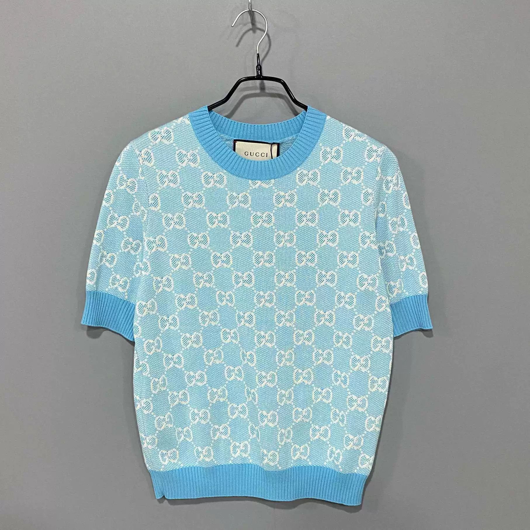 Gucci Gucci Knit Blue Sweater m Men Size US M / EU 48-50 / 2 - 3 Thumbnail
