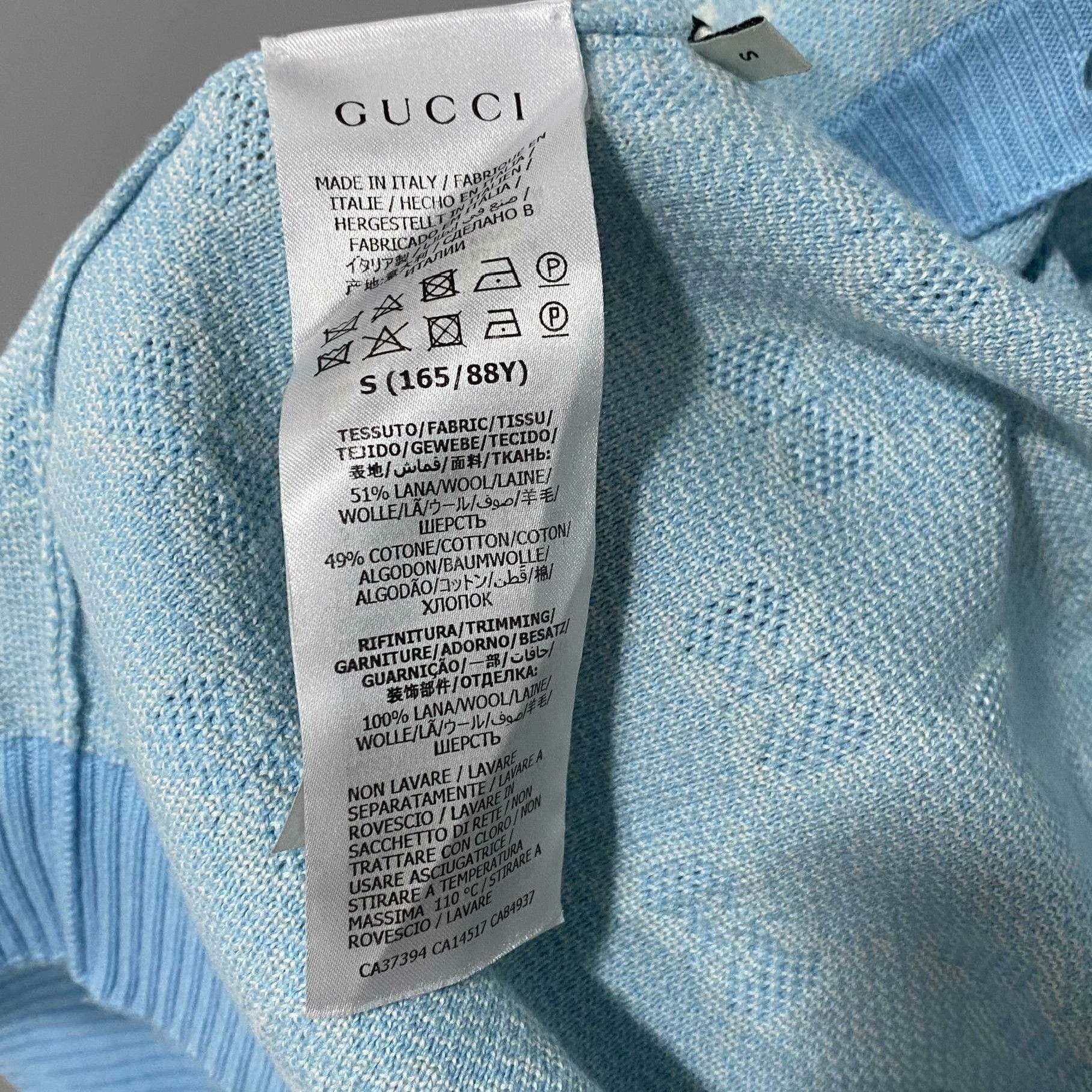 Gucci Gucci Blue Sweater S Women Size S / US 4 / IT 40 - 5 Thumbnail