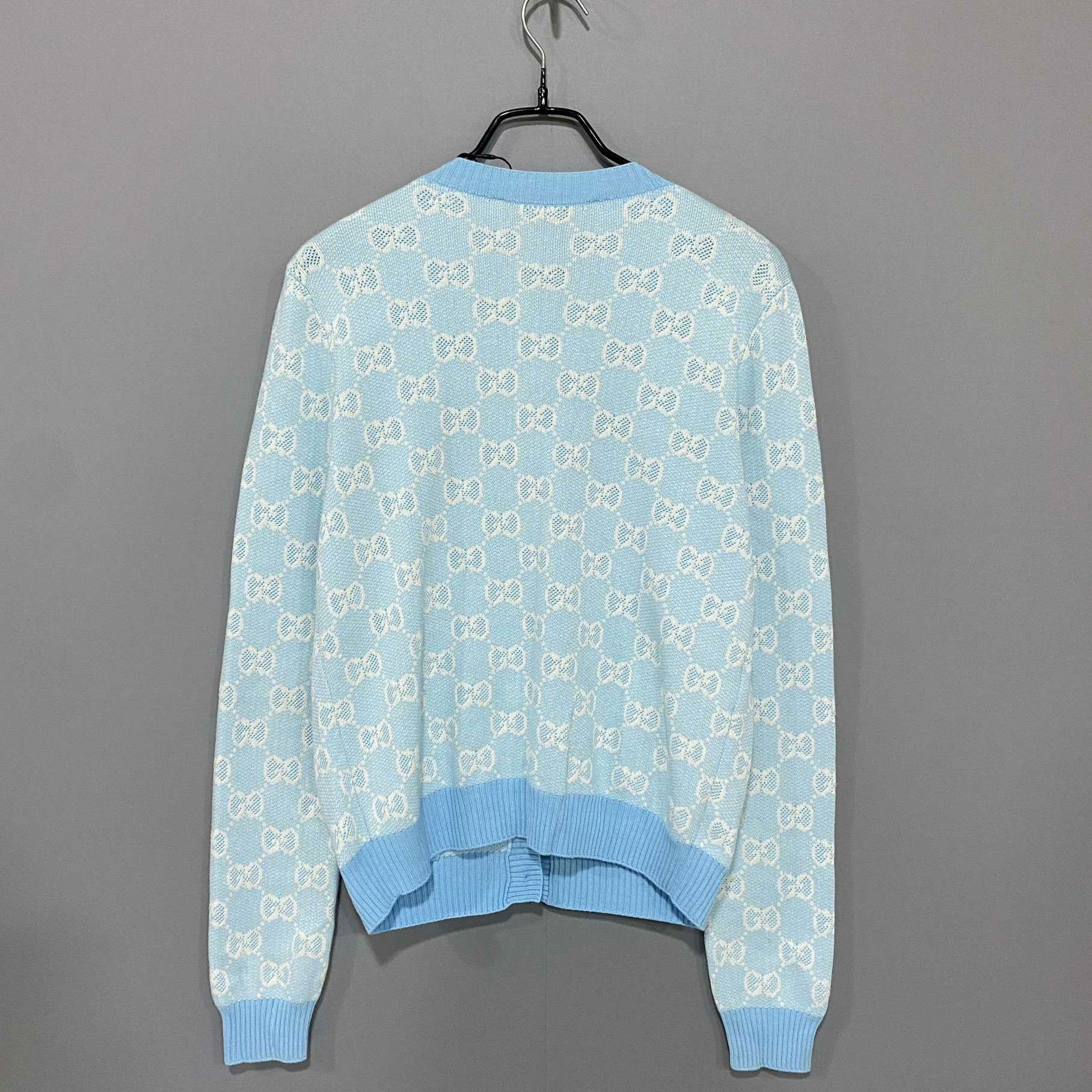 Gucci Gucci Blue Sweater S Women Size S / US 4 / IT 40 - 3 Thumbnail