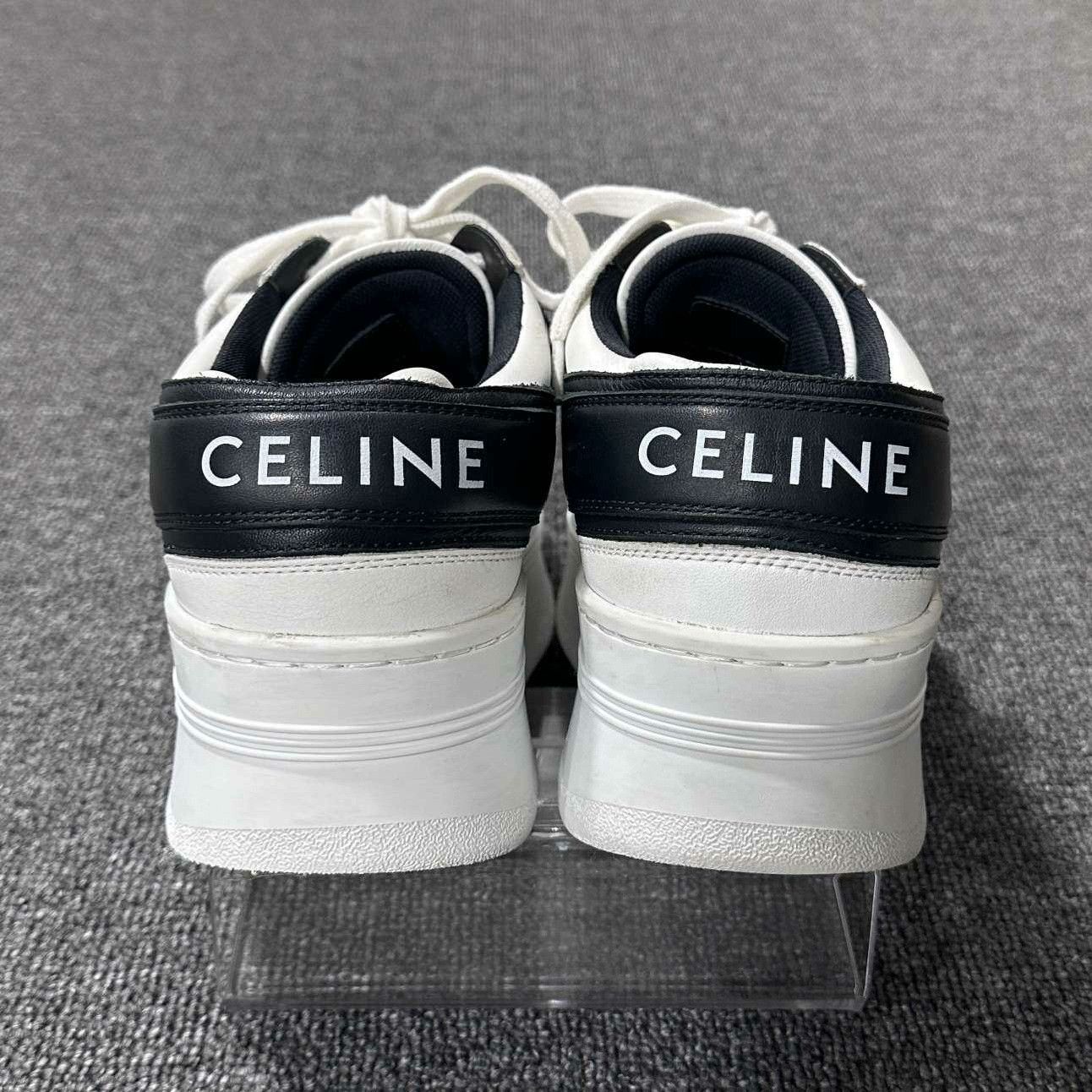 Celine Celine Retro White Lowtop Sneakers 37 Women Size US 6.5 / IT 36.5 - 5 Thumbnail
