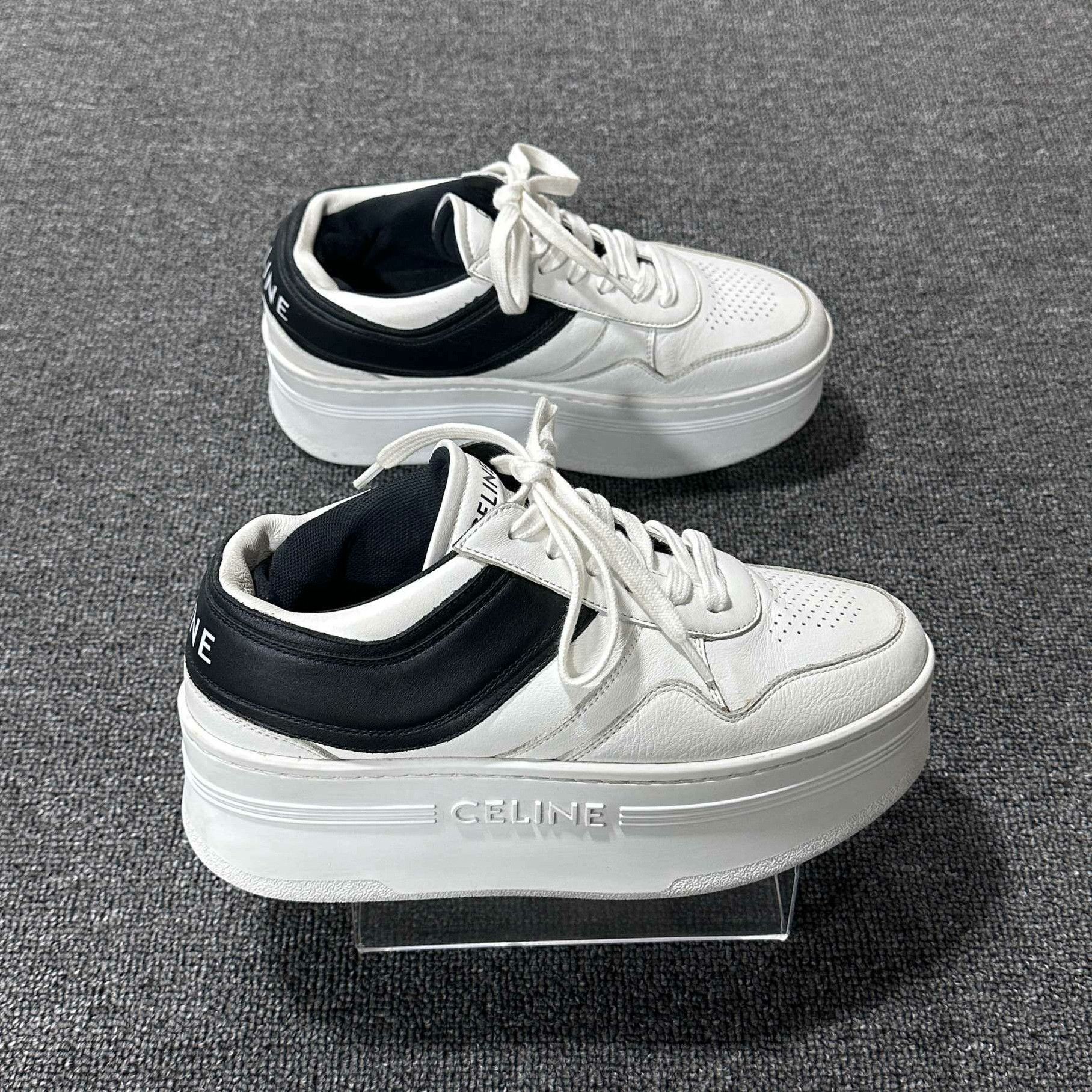 Celine Celine Retro White Lowtop Sneakers 37 Women Size US 6.5 / IT 36.5 - 4 Thumbnail