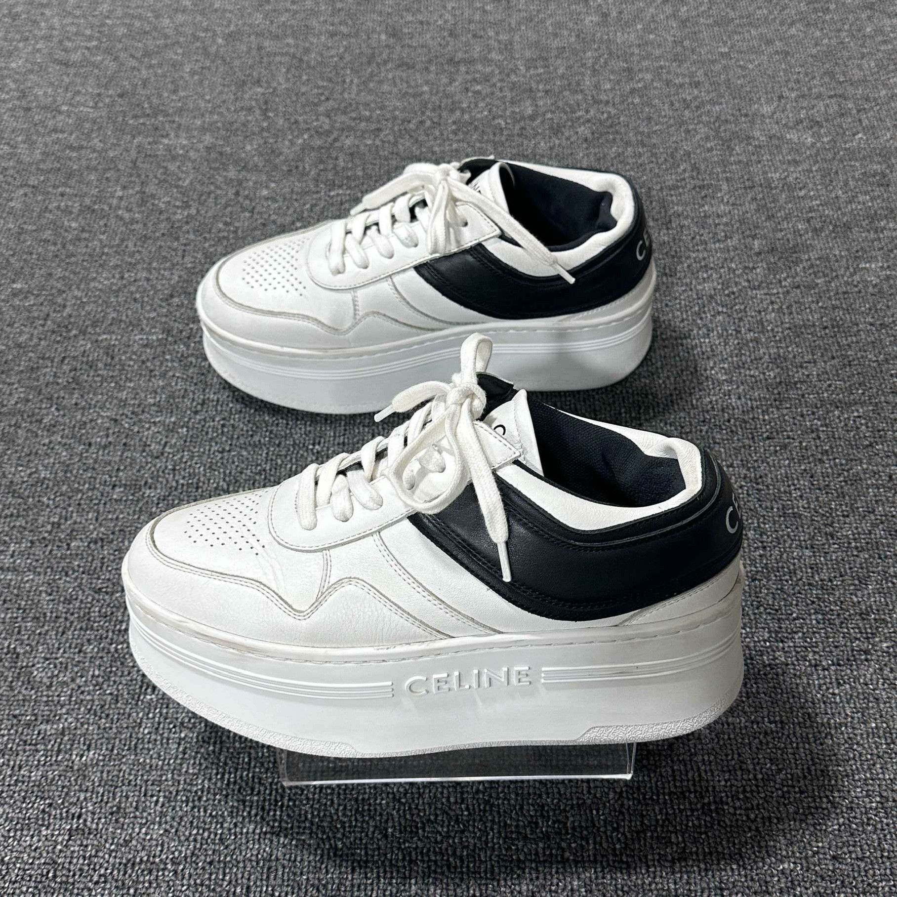 Celine Celine Retro White Lowtop Sneakers 37 Women Size US 6.5 / IT 36.5 - 3 Thumbnail