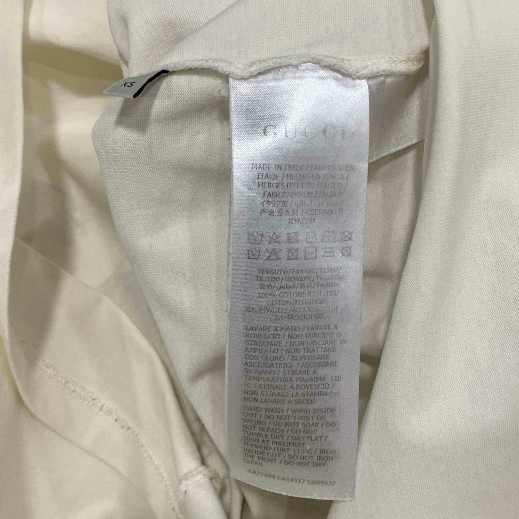 Gucci Gucci Retro Beige T-Shirt xs Men Size US XS / EU 42 / 0 - 6 Thumbnail