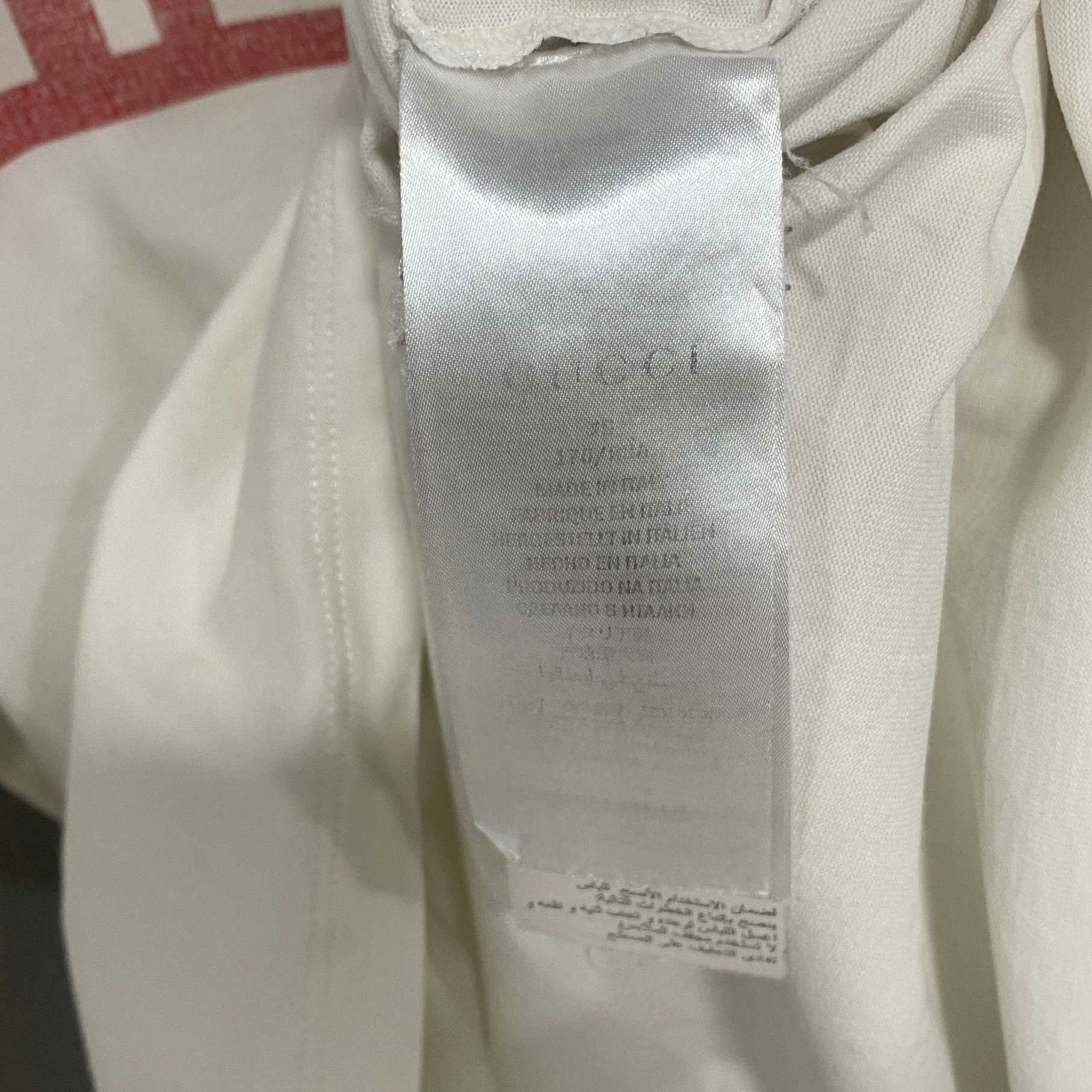 Gucci Gucci White T-Shirt xs Men Size US XS / EU 42 / 0 - 4 Thumbnail