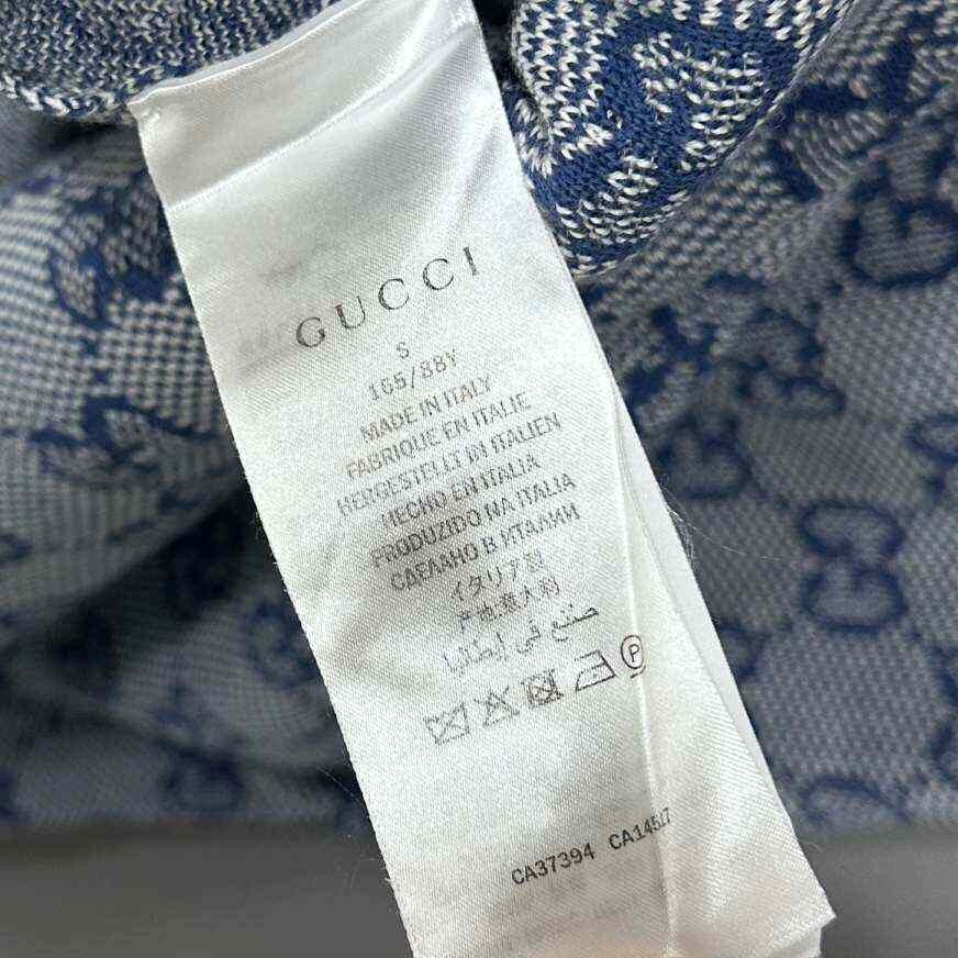 Gucci Gucci Blue T-Shirt S Women Size S / US 4 / IT 40 - 4 Thumbnail
