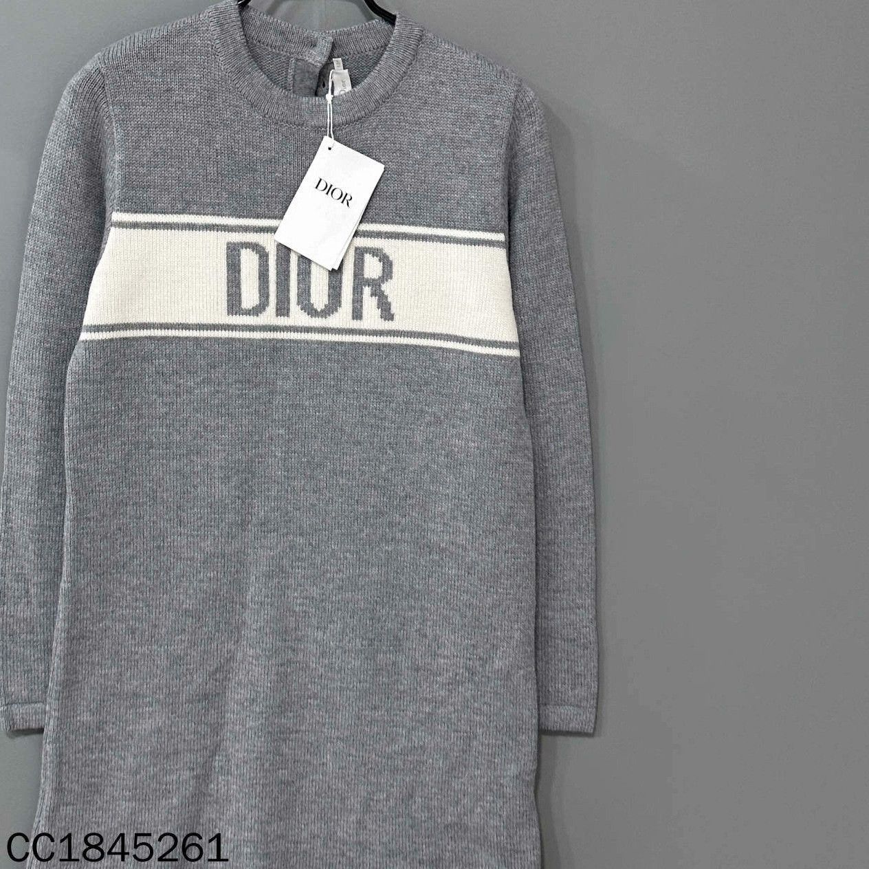 Dior Dior Retro Wool T-Shirt XS Women Size XS / US 0-2 / IT 36-38 - 2 Thumbnail
