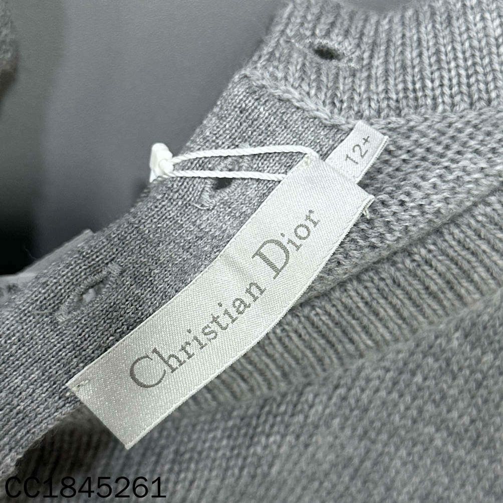 Dior Dior Retro Wool T-Shirt XS Women Size XS / US 0-2 / IT 36-38 - 7 Thumbnail