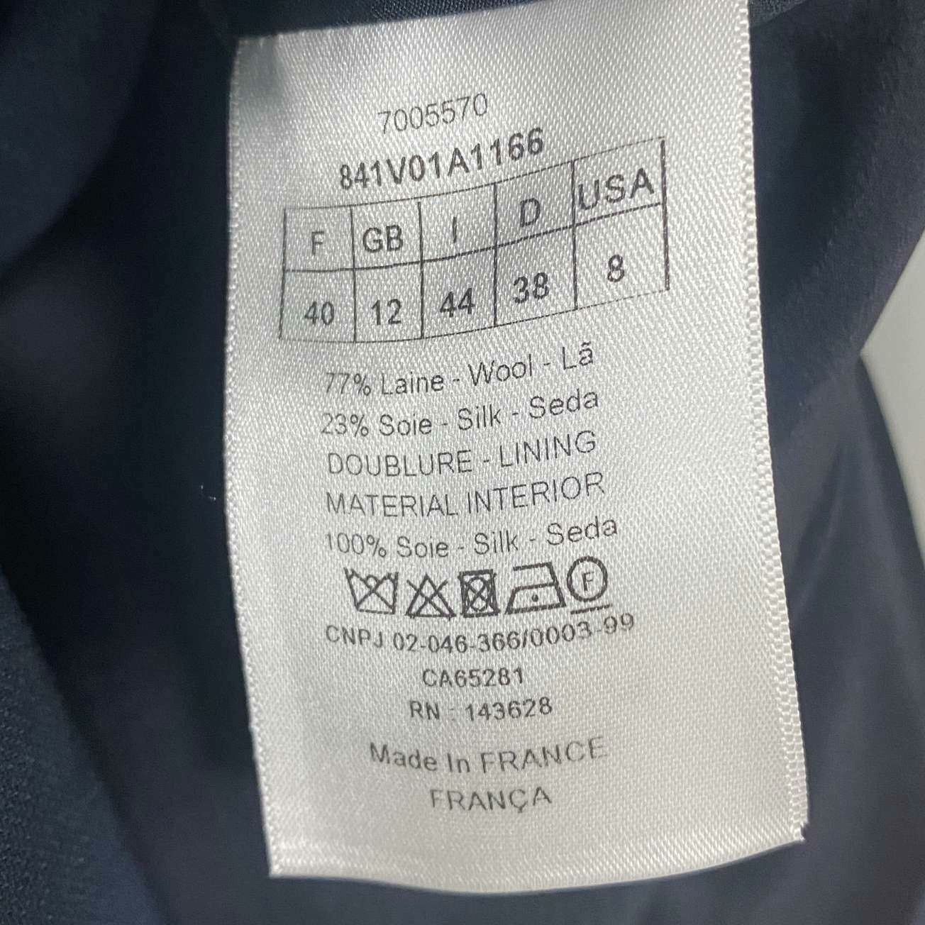 Dior Dior Formal Black Jacket L Women Size L / US 10 / IT 46 - 5 Thumbnail