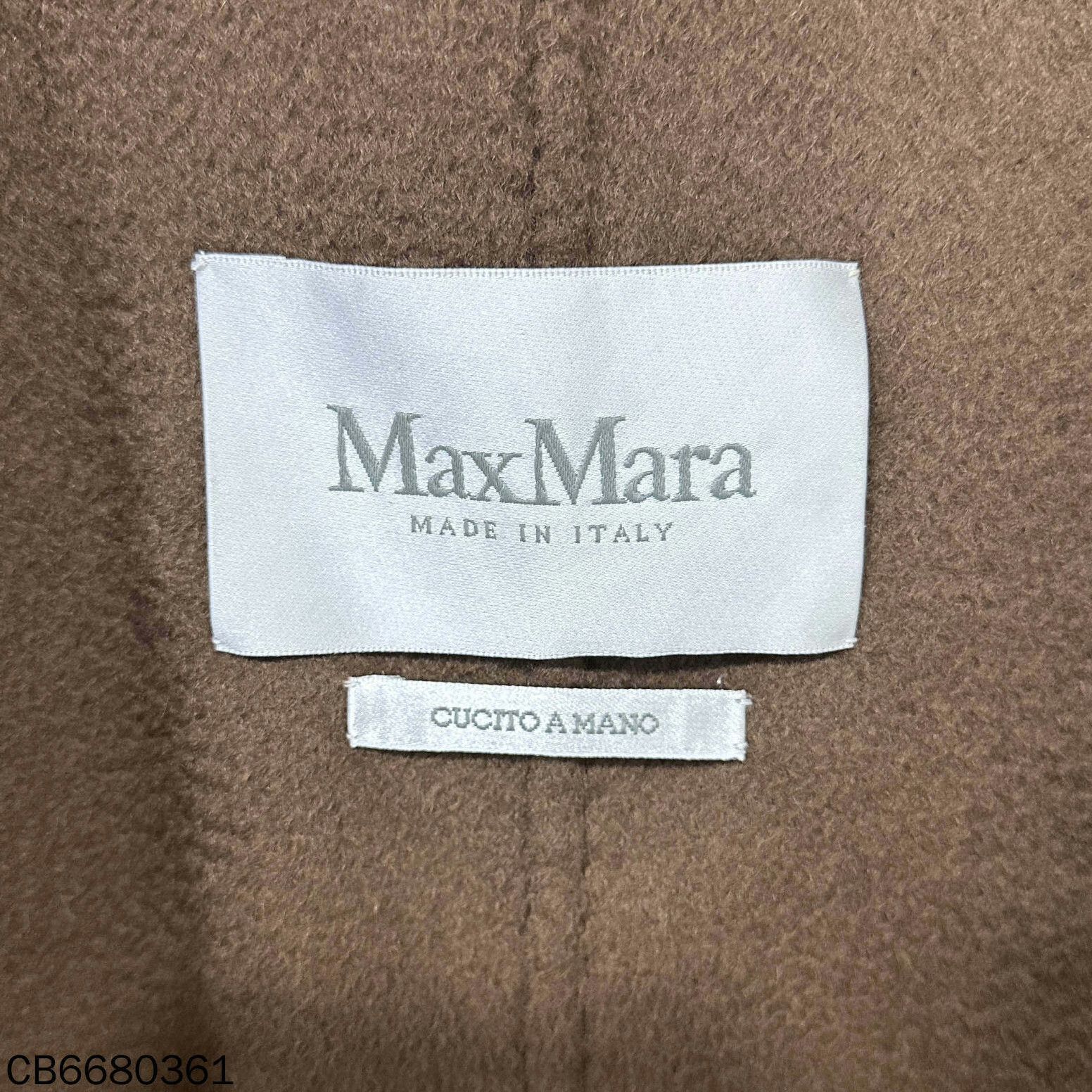 Max Mara Max Mara Brown Coat S Women Size S / US 4 / IT 40 - 5 Thumbnail