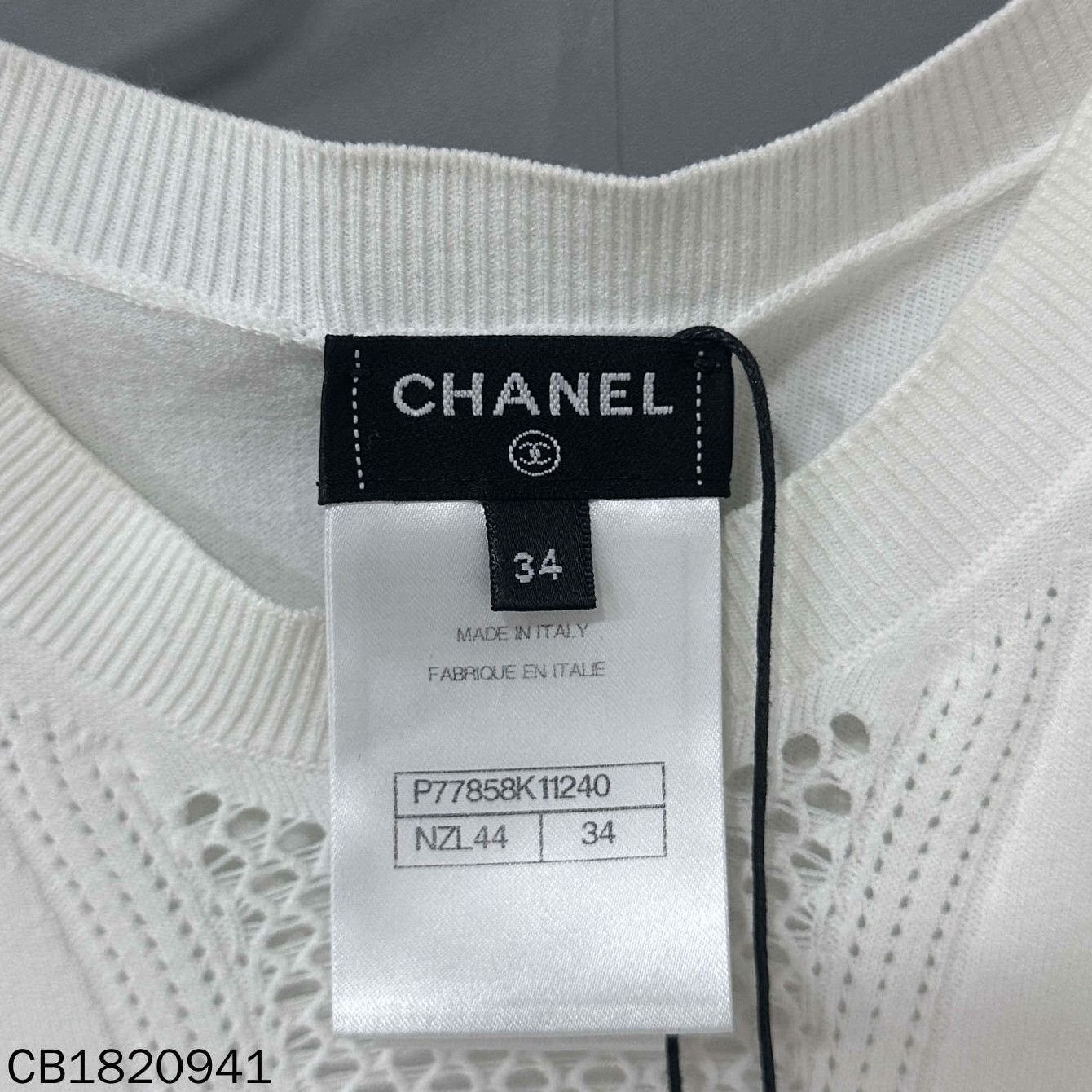 Chanel Chanel T-Shirt L Women Size L / US 10 / IT 46 - 4 Thumbnail