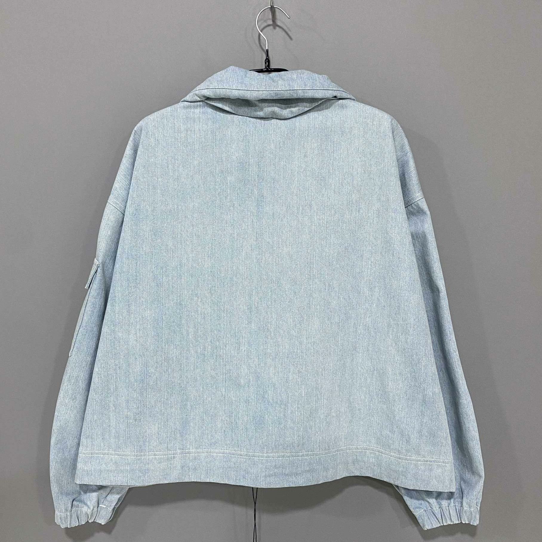 Moncler Moncler Denim Blue Jacket S Women Size S / US 4 / IT 40 - 3 Thumbnail