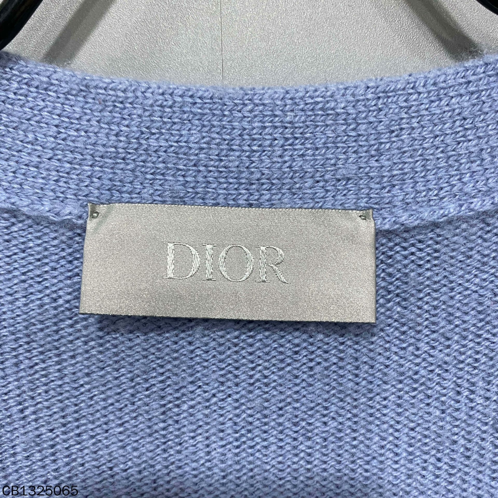 Dior Dior Retro Embroidered Blue Sweater M Women Size M / US 6-8 / IT 42-44 - 4 Thumbnail