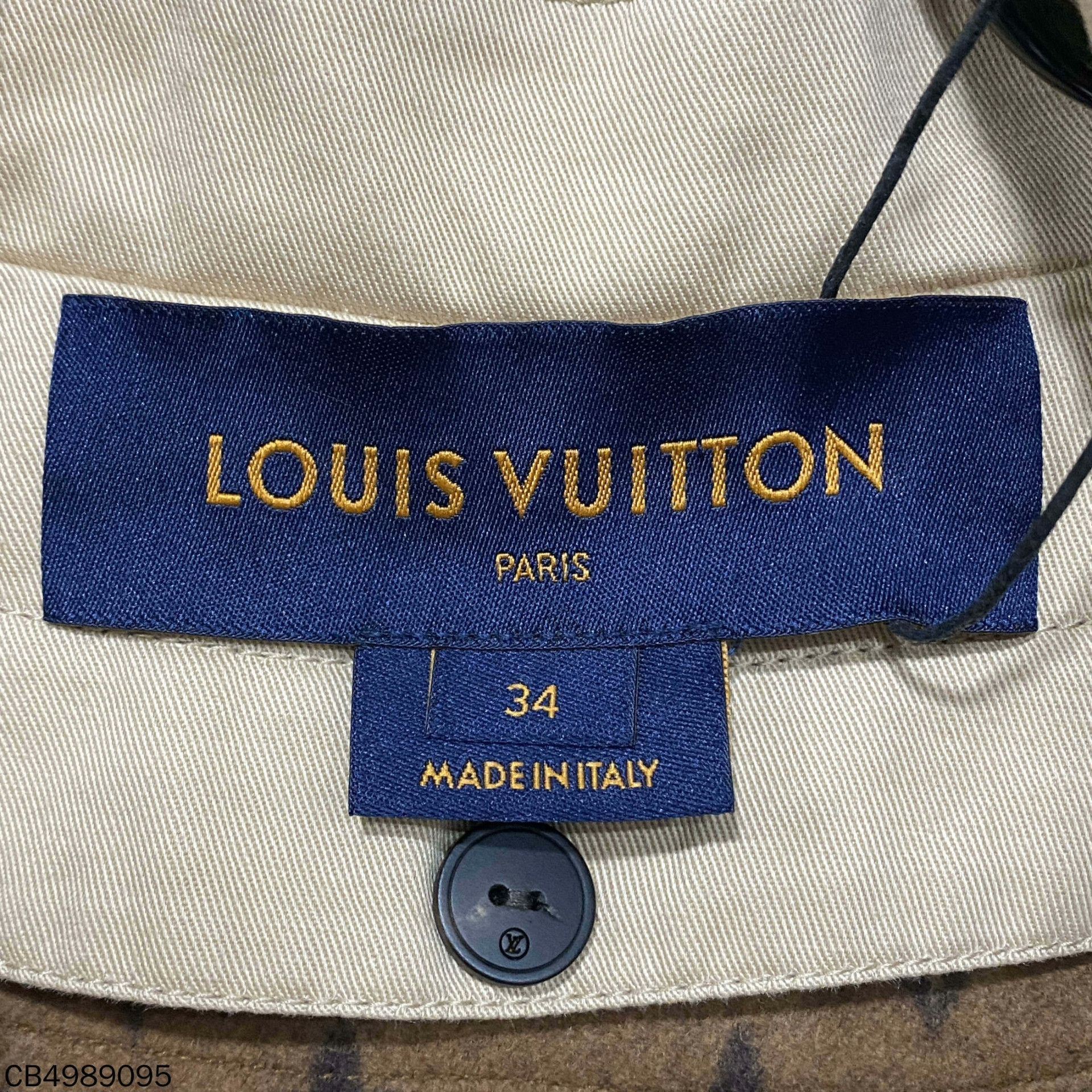 Louis Vuitton Louis Vuitton Wool Long Beige Coat M Women Size M / US 6-8 / IT 42-44 - 6 Thumbnail