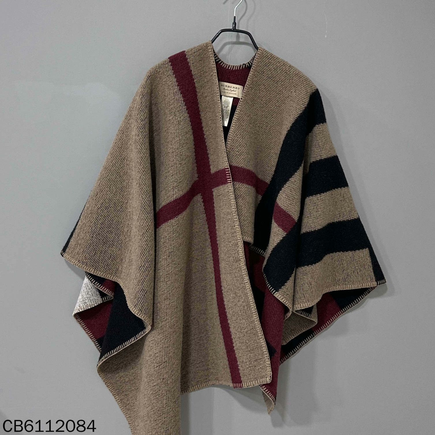 Burberry Burberry Wool Plaid Scarf one size Men Size ONE SIZE - 2 Thumbnail