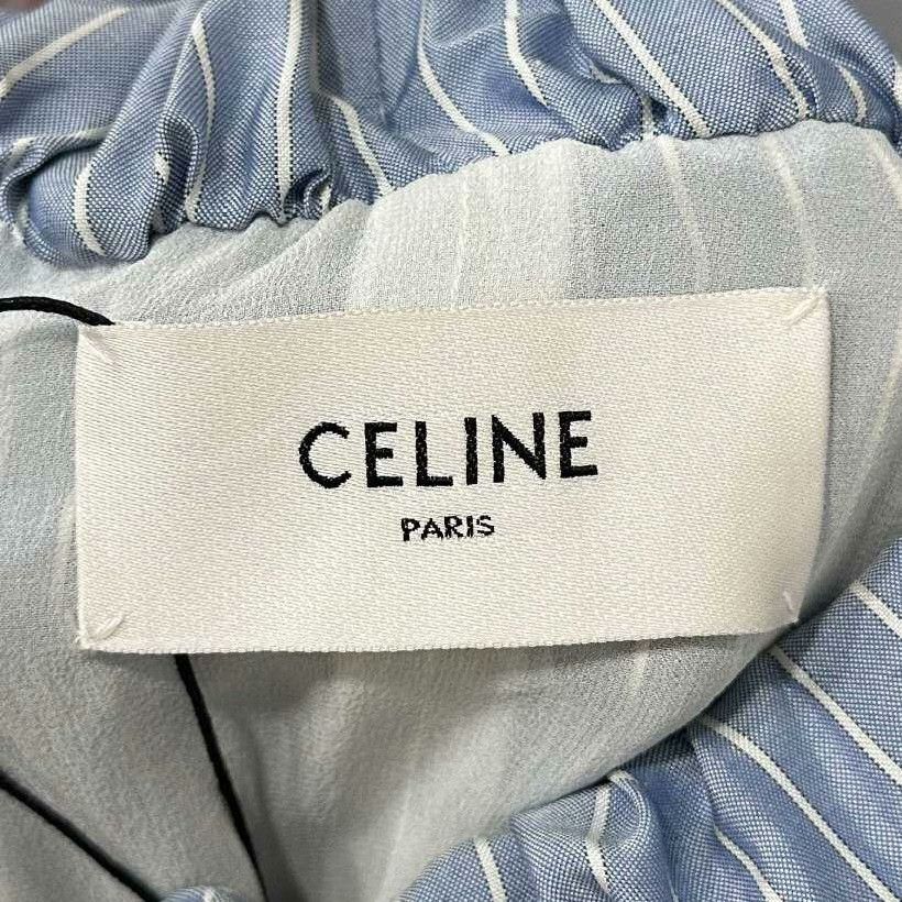 Celine Celine Retro Blue T-Shirt S Women Size S / US 4 / IT 40 - 6 Thumbnail