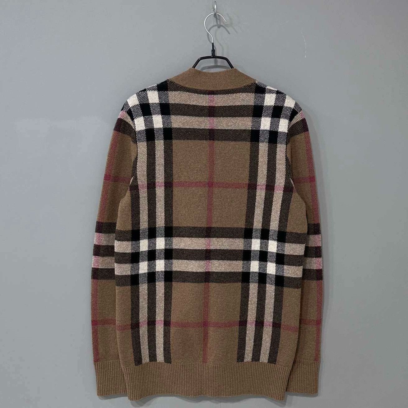 Burberry Burberry Wool Plaid Brown Sweater XS Women Size XS / US 0-2 / IT 36-38 - 3 Thumbnail