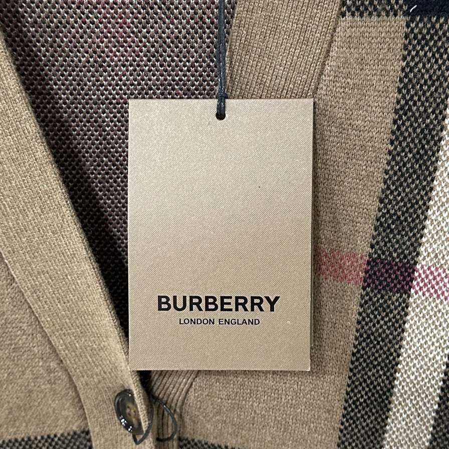 Burberry Burberry Wool Plaid Brown Sweater XS Women Size XS / US 0-2 / IT 36-38 - 5 Thumbnail