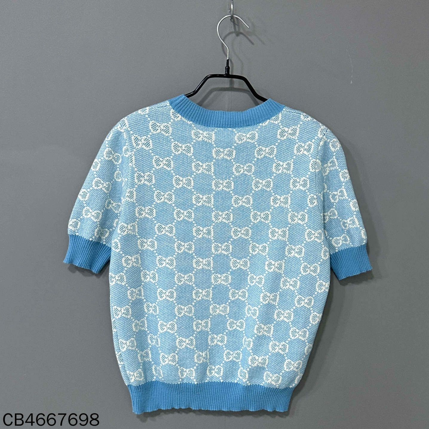 Gucci Gucci Knit Blue Sweater S Women Size S / US 4 / IT 40 - 3 Thumbnail