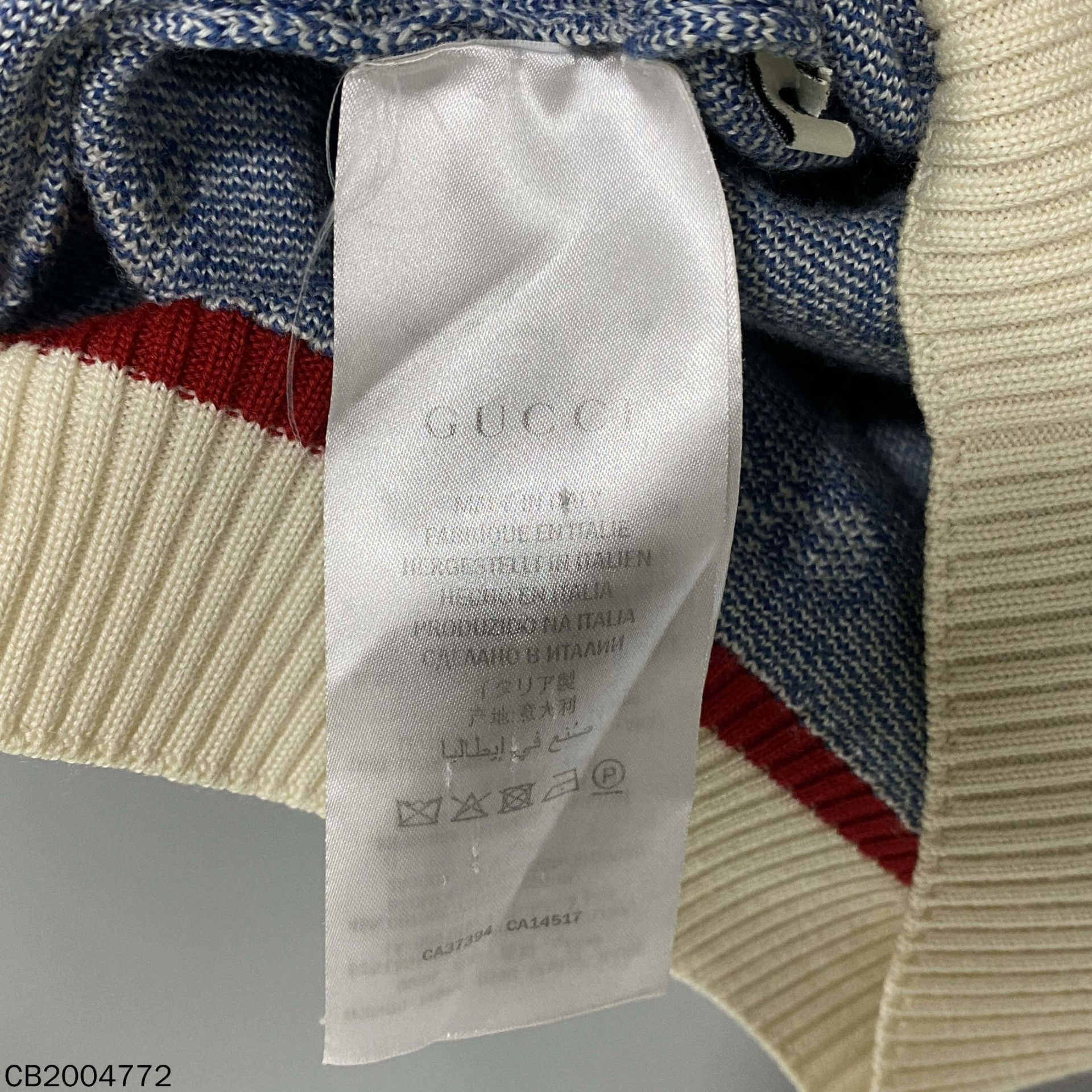 Gucci Gucci Knit Blue Sweater m Men Size US M / EU 48-50 / 2 - 4 Thumbnail