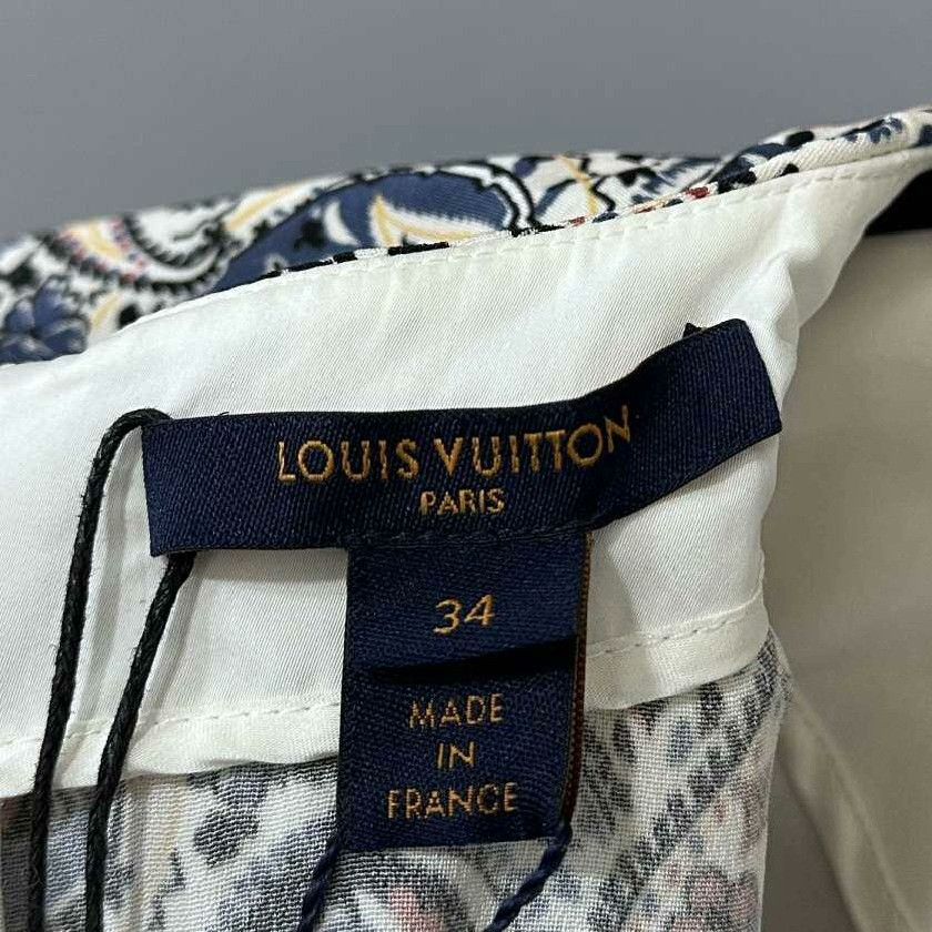 Louis Vuitton Louis Vuitton Silk T-Shirt M Women Size M / US 6-8 / IT 42-44 - 5 Thumbnail
