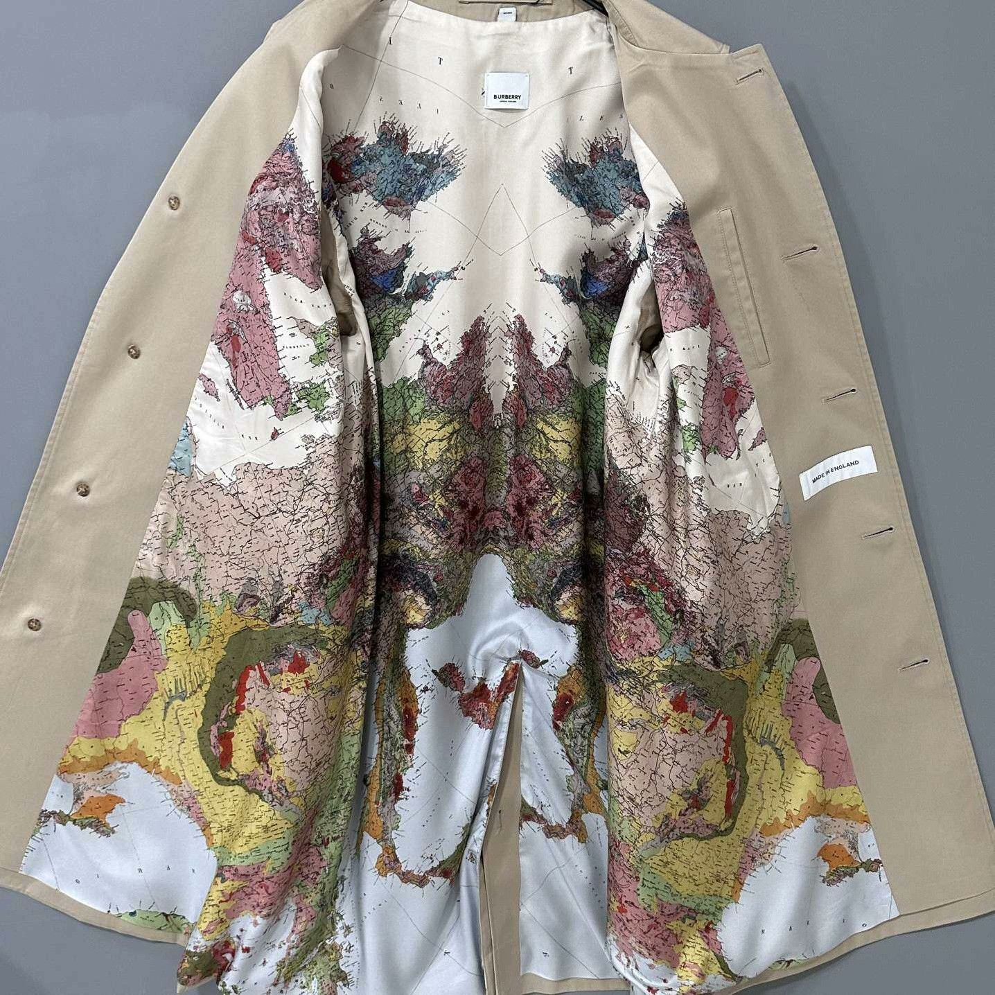 Burberry Burberry Silk Graphic Light Jacket xl Men Size US XL / EU 56 / 4 - 6 Thumbnail