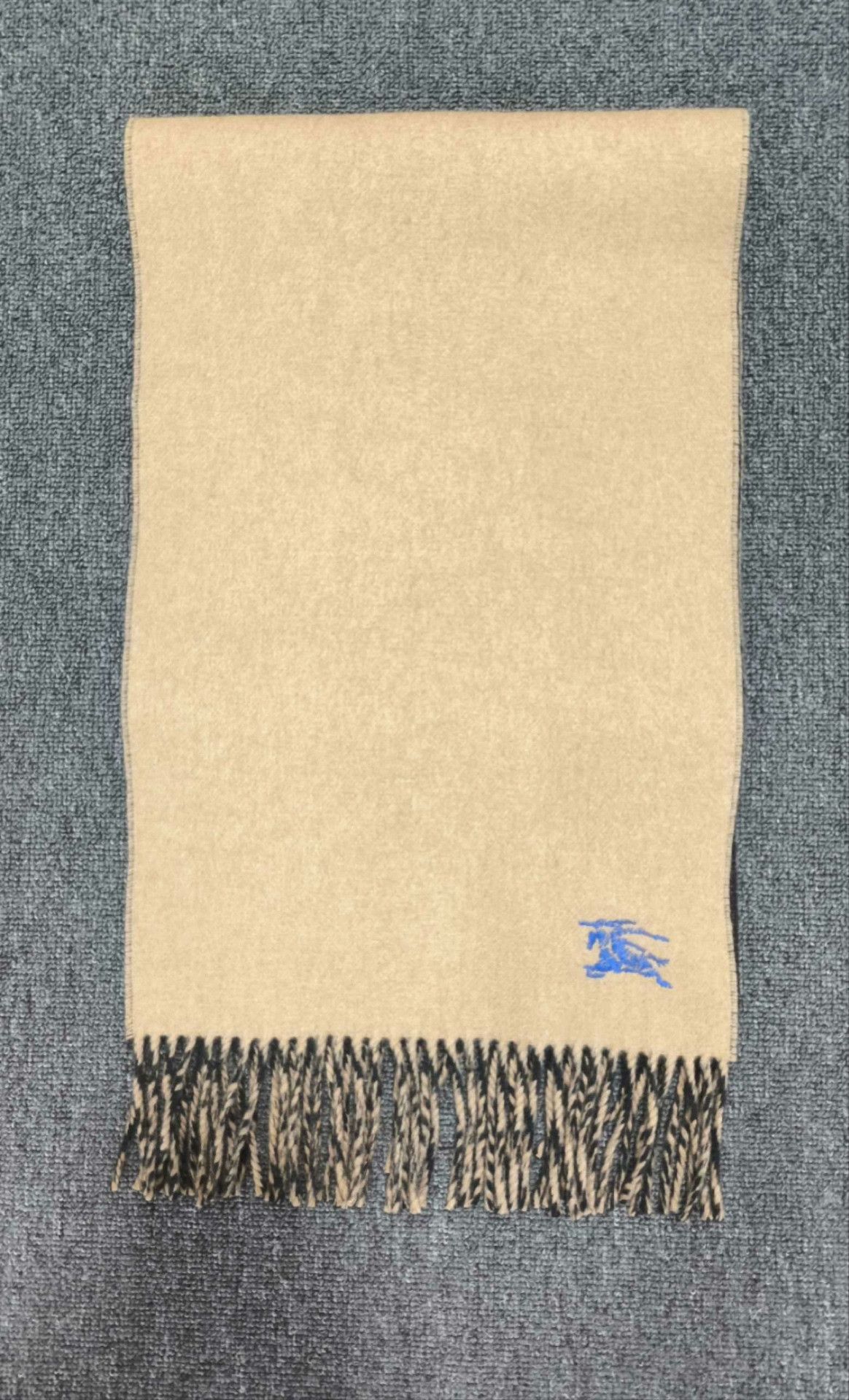 Burberry Burberry Embroidered Brown Scarf one size Men Size ONE SIZE - 3 Thumbnail