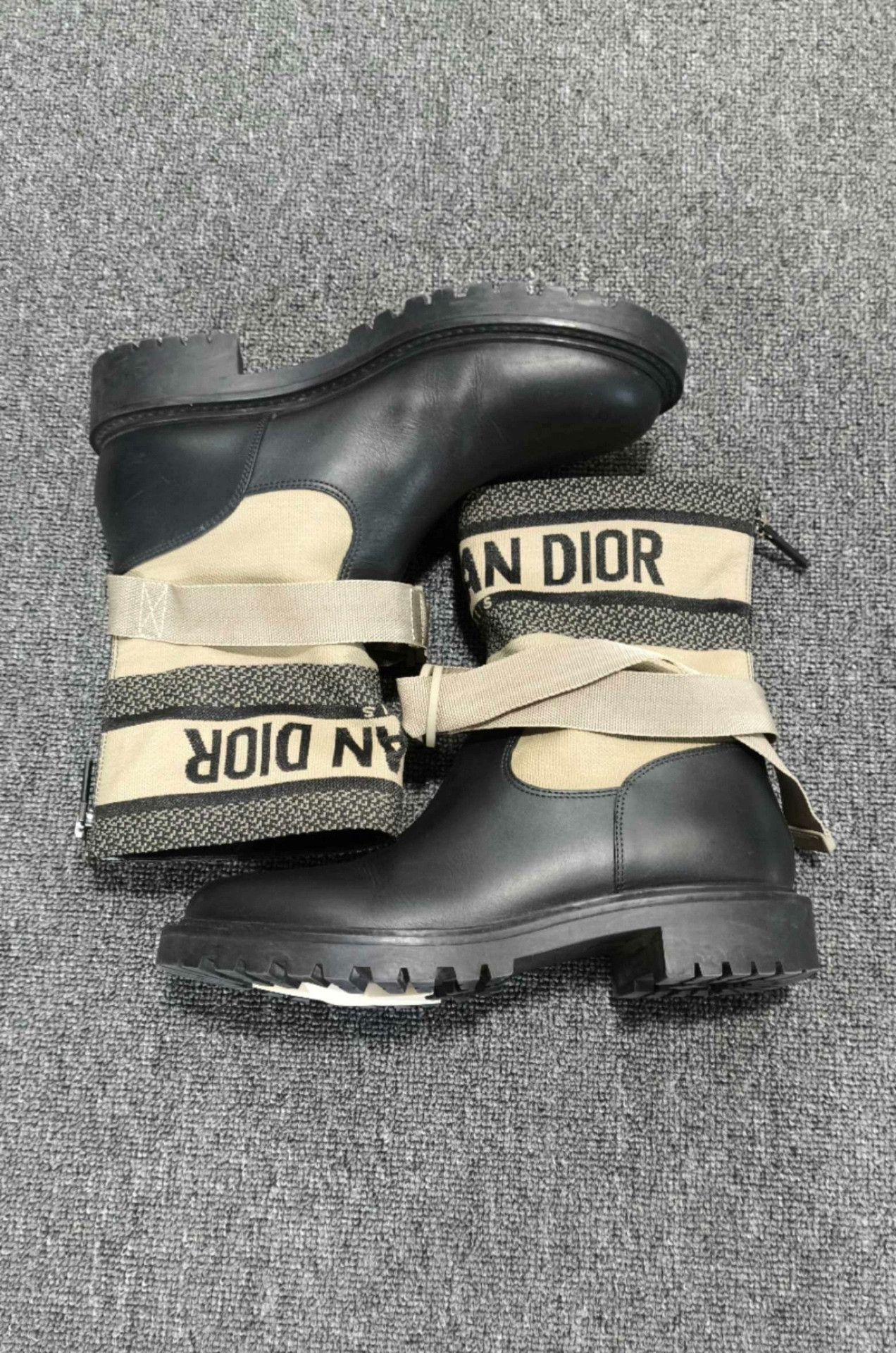Dior Dior Gray Boots us_7-5 Women Size US 7.5 / IT 37.5 - 3 Thumbnail