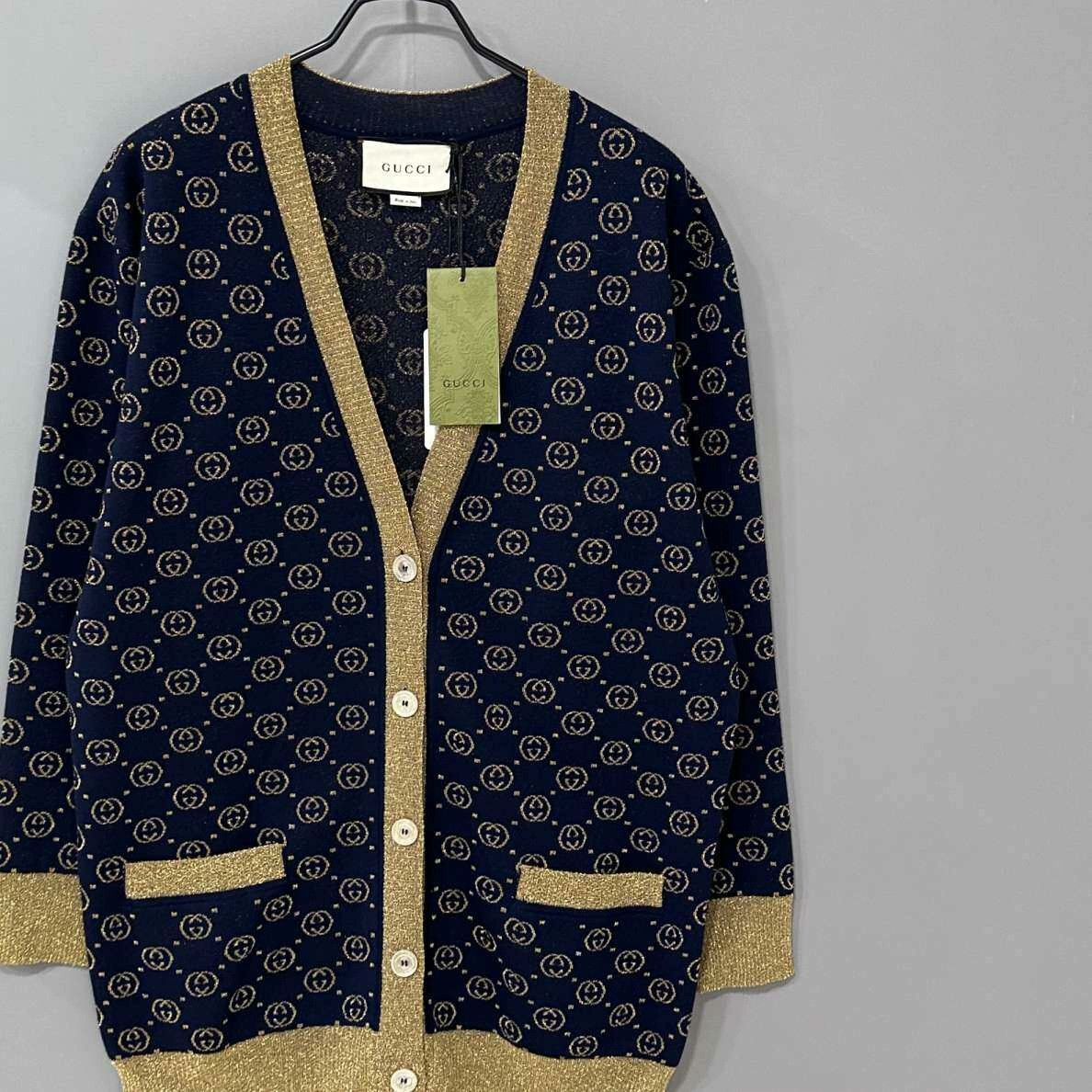 Gucci Gucci Gold Sweater S Women Size S / US 4 / IT 40 - 2 Thumbnail