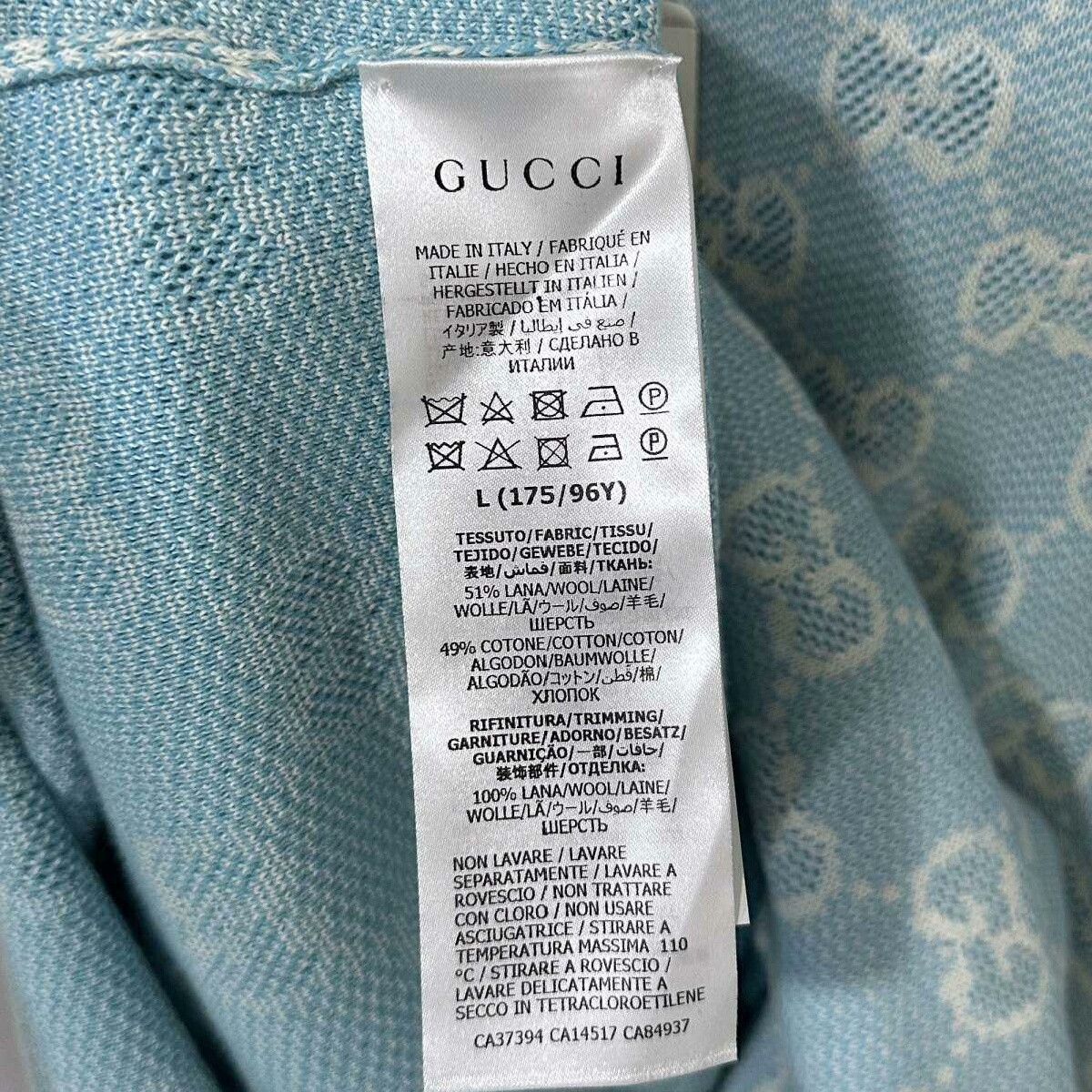 Gucci Gucci Blue T-Shirt L Women Size L / US 10 / IT 46 - 6 Thumbnail