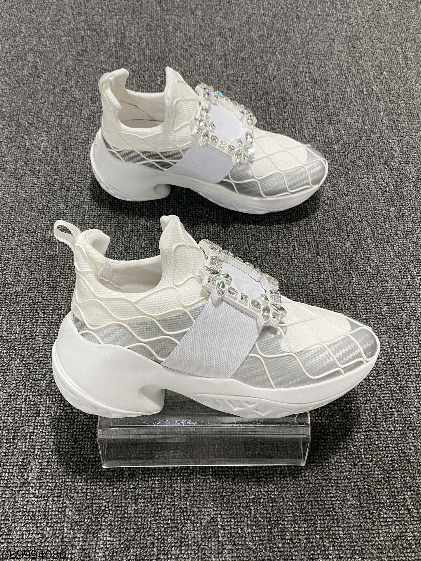 Moncler Moncler Retro Lowtop Sneakers us_4 Women Size US 4 / IT 34 - 4 Thumbnail