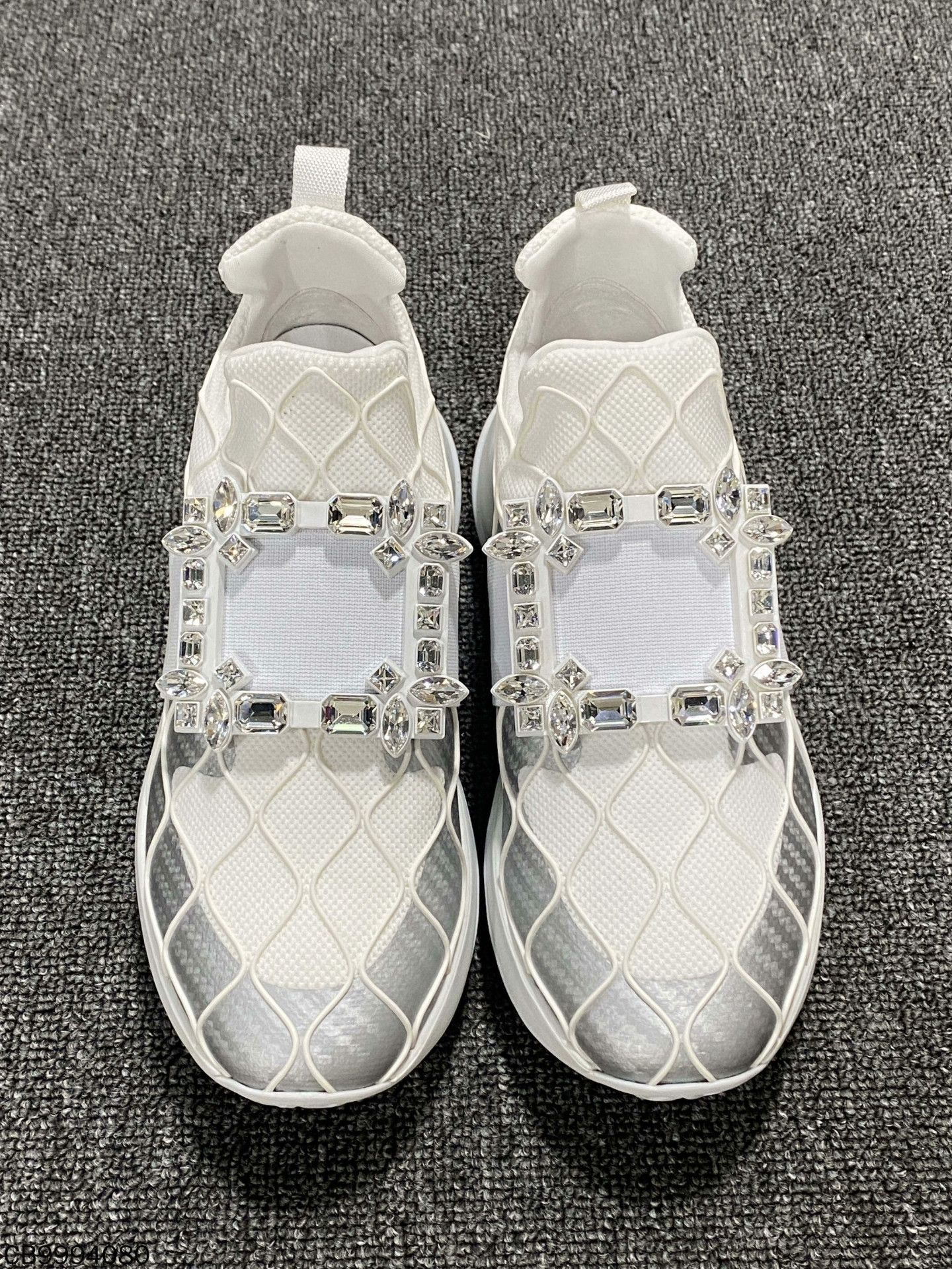 Moncler Moncler Retro Lowtop Sneakers us_4 Women Size US 4 / IT 34 - 2 Thumbnail
