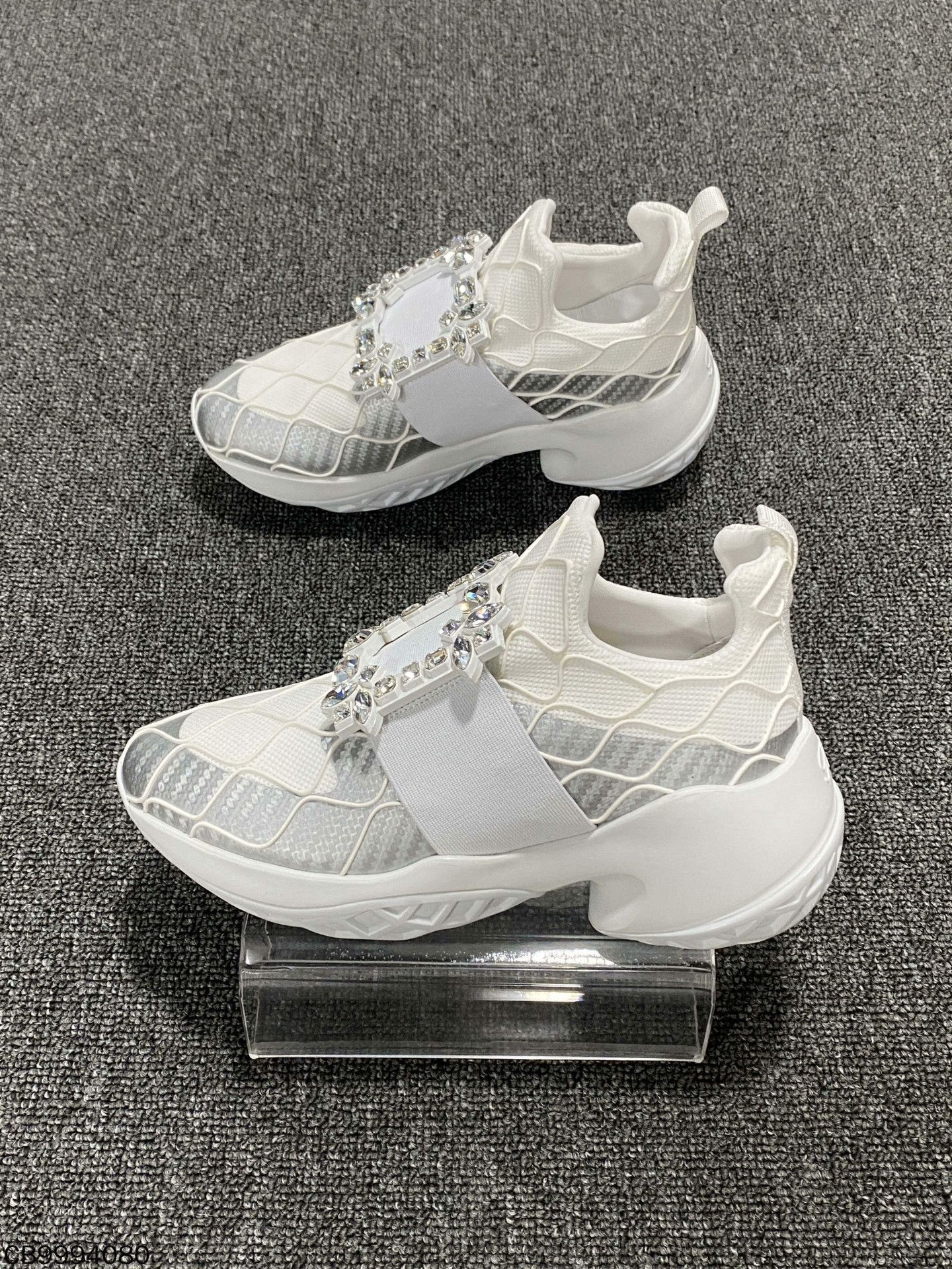 Moncler Moncler Retro Lowtop Sneakers us_4 Women Size US 4 / IT 34 - 3 Thumbnail