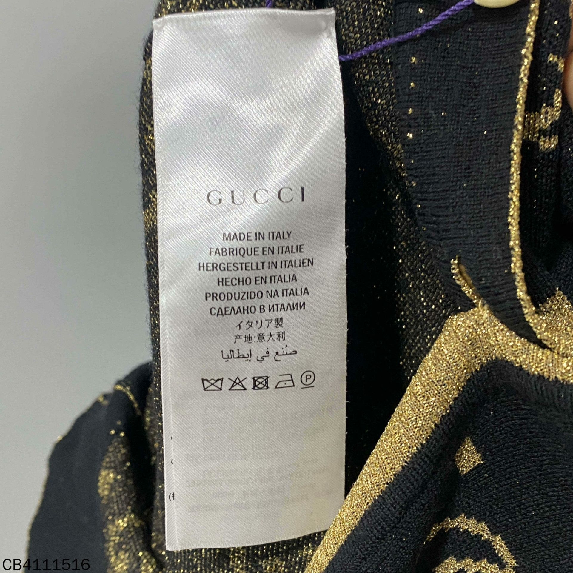Gucci Gucci Wool Gold Sweater xs Men Size US XS / EU 42 / 0 - 4 Thumbnail