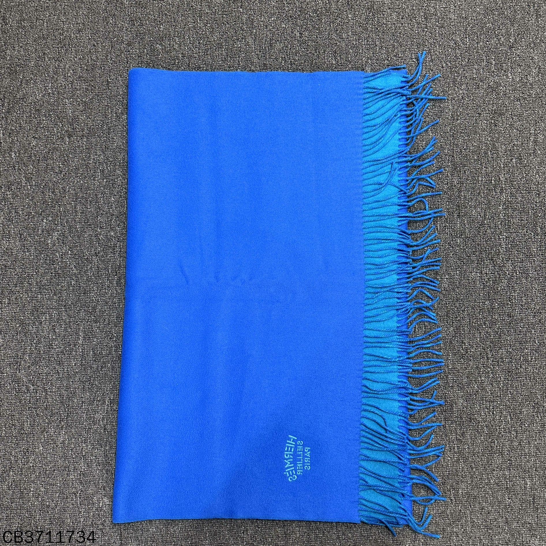 Hermes Hermes Blue Scarf one size Men Size ONE SIZE - 2 Thumbnail
