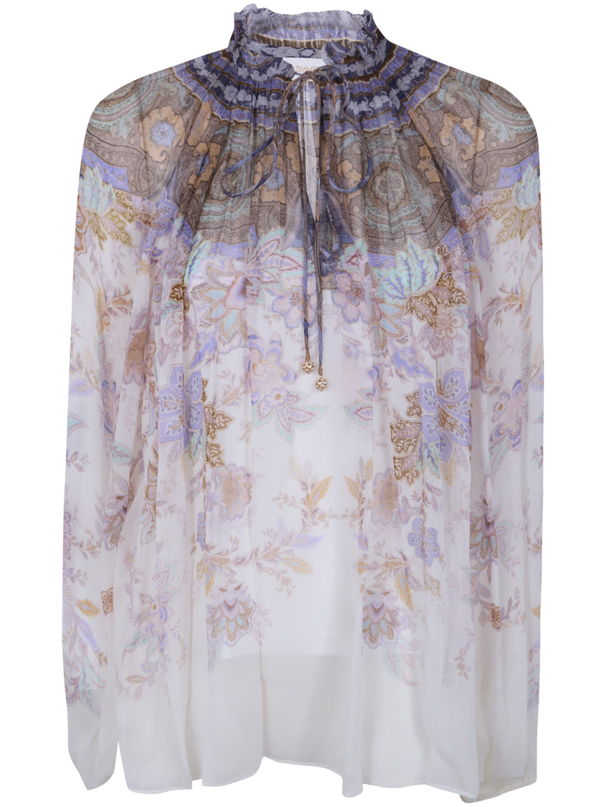 Zimmermann "LUNA BILLOW" BLOUSE Size XS / US 0-2 / IT 36-38 - 3 Thumbnail