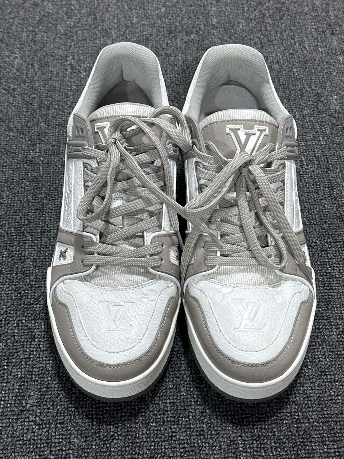 Louis Vuitton Louis Vuitton Training Denim White Lowtop Sneakers 8 Men Size US 8 / EU 41 - 2 Thumbnail