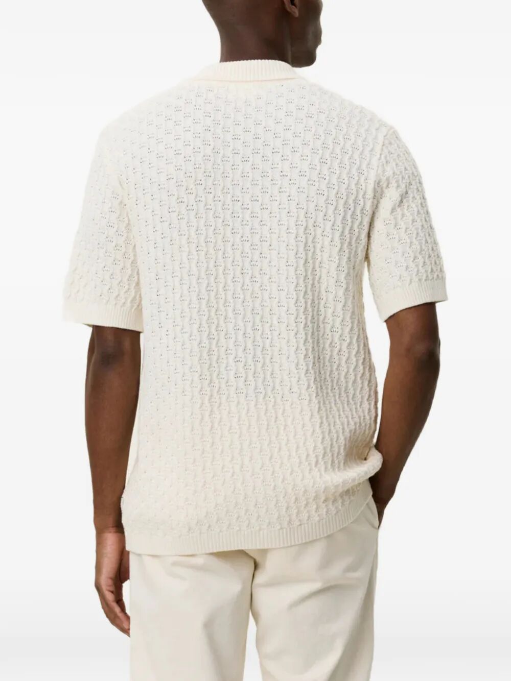Les Deux "GESPERTUS" SHORT SLEEVES KNITTED SHIRT Size US L / EU 52-54 / 3 - 4 Thumbnail
