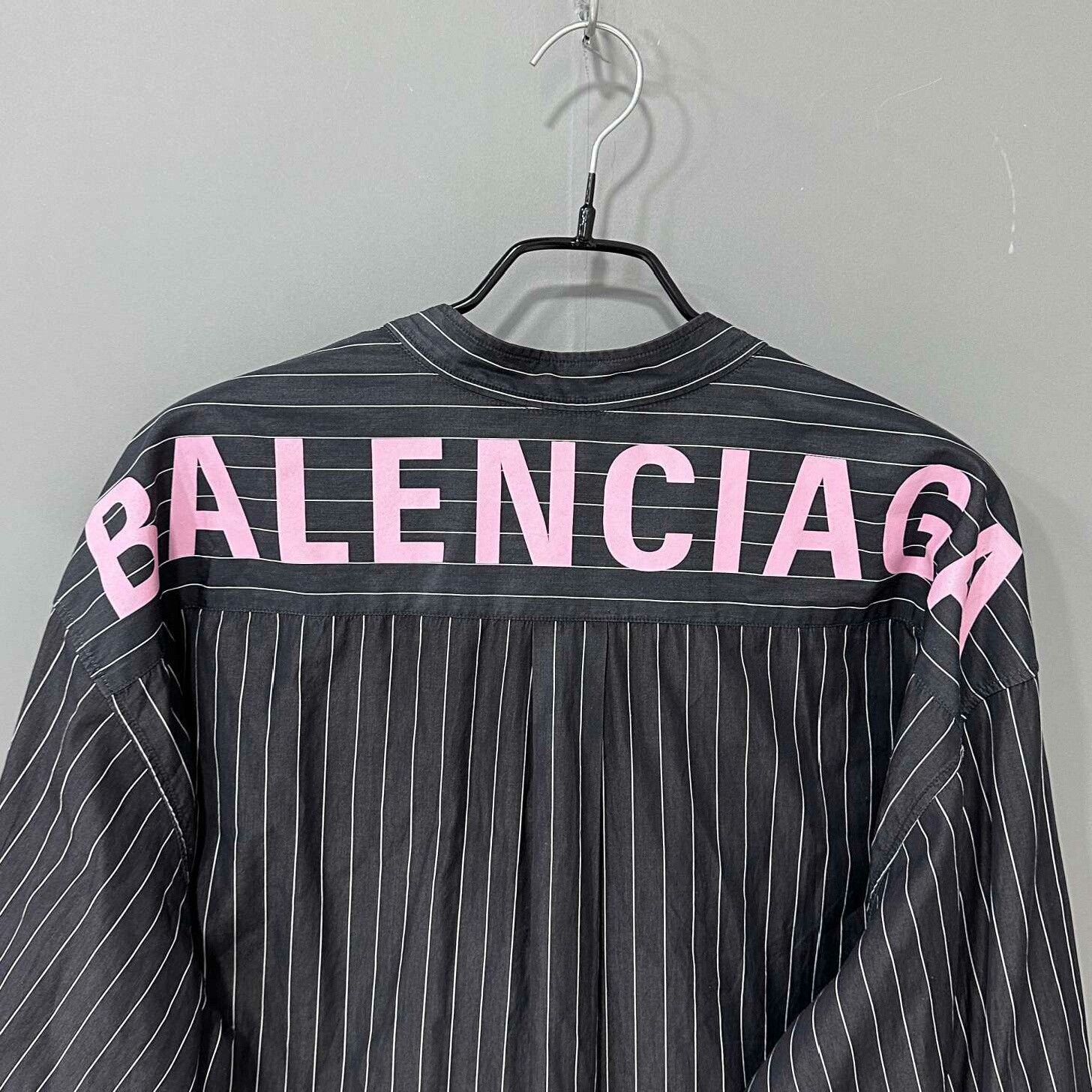 Balenciaga Balenciaga Retro Striped Button Up 40.5 Women Size M / US 6-8 / IT 42-44 - 3 Thumbnail