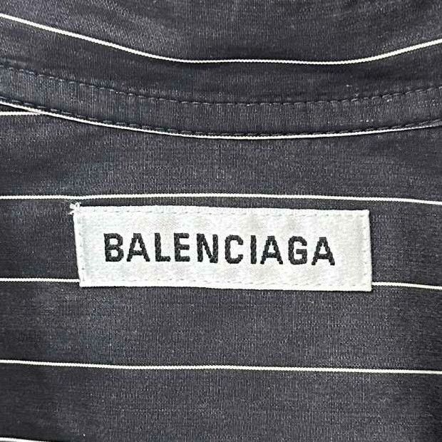 Balenciaga Balenciaga Retro Striped Button Up 40.5 Women Size M / US 6-8 / IT 42-44 - 4 Thumbnail