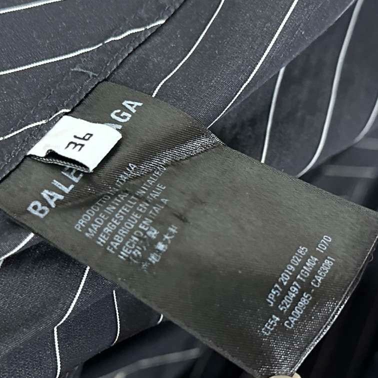 Balenciaga Balenciaga Retro Striped Button Up 40.5 Women Size M / US 6-8 / IT 42-44 - 5 Thumbnail