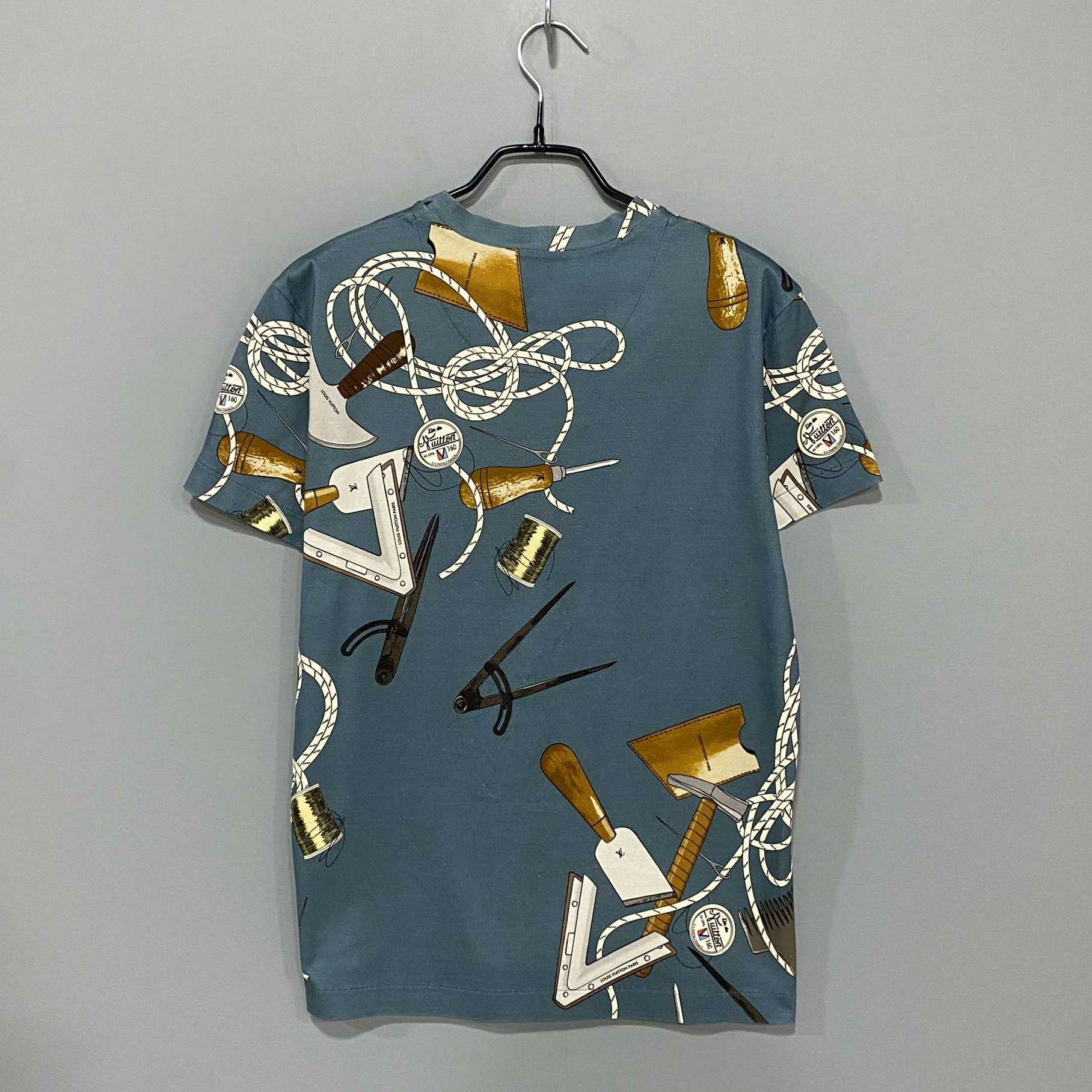 Louis Vuitton Louis Vuitton Printed Graphic T-Shirt xxs Men Size US XXS / EU 40 - 3 Thumbnail