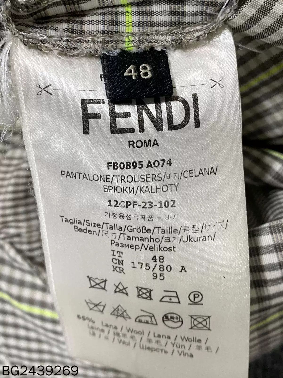 Fendi Fendi Casual Pants 34 Men Size US 34 / EU 50 - 5 Thumbnail