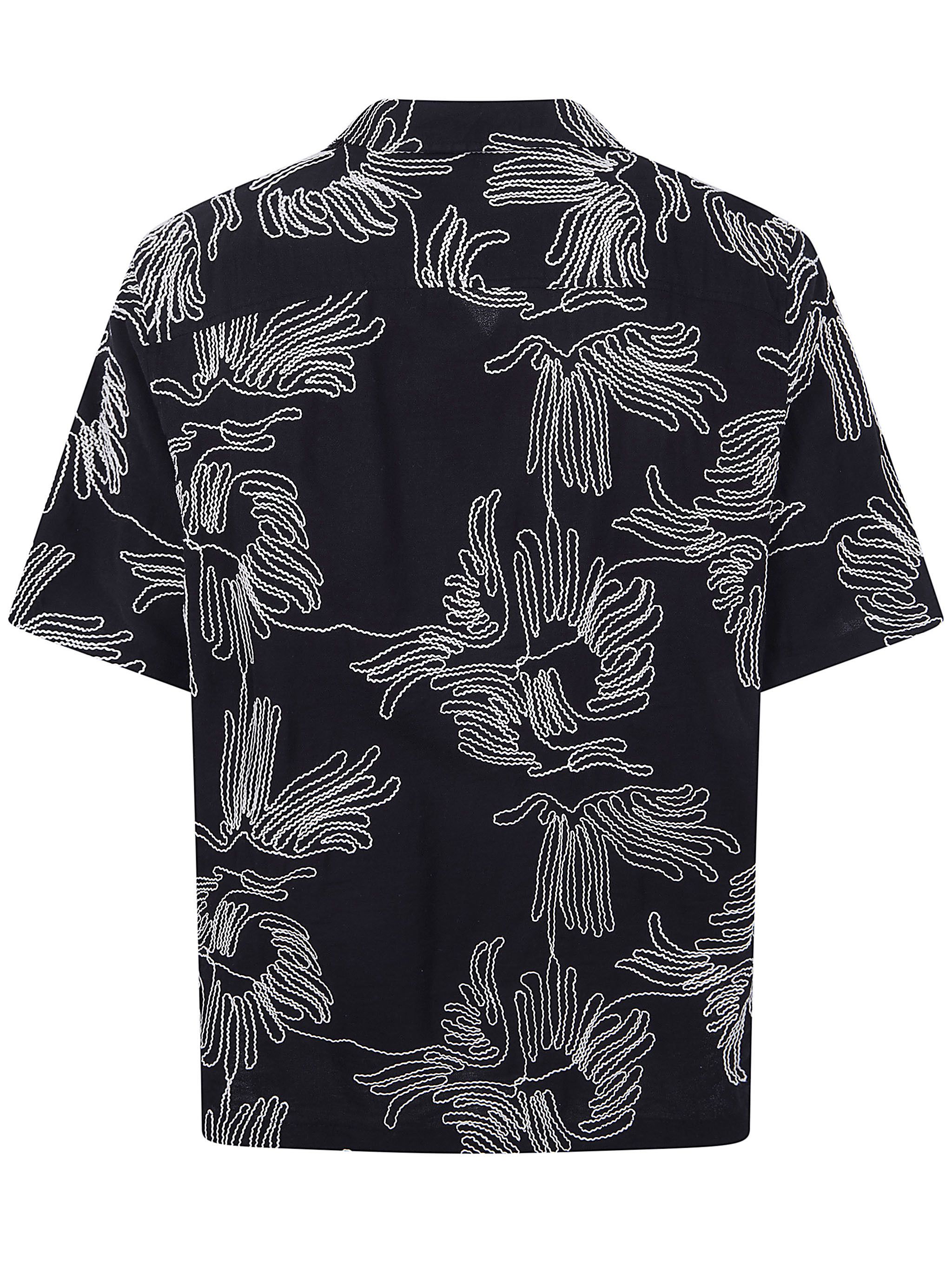 Les Deux "LIAM AOE FLOWER" SHORT SLEEVES SHIRT Size US M / EU 48-50 / 2 - 2 Thumbnail